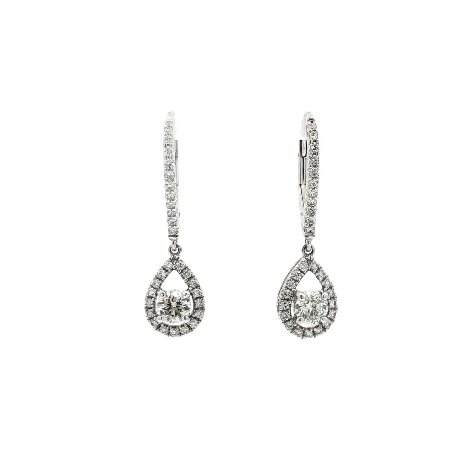 Platinum Diamond Earrings