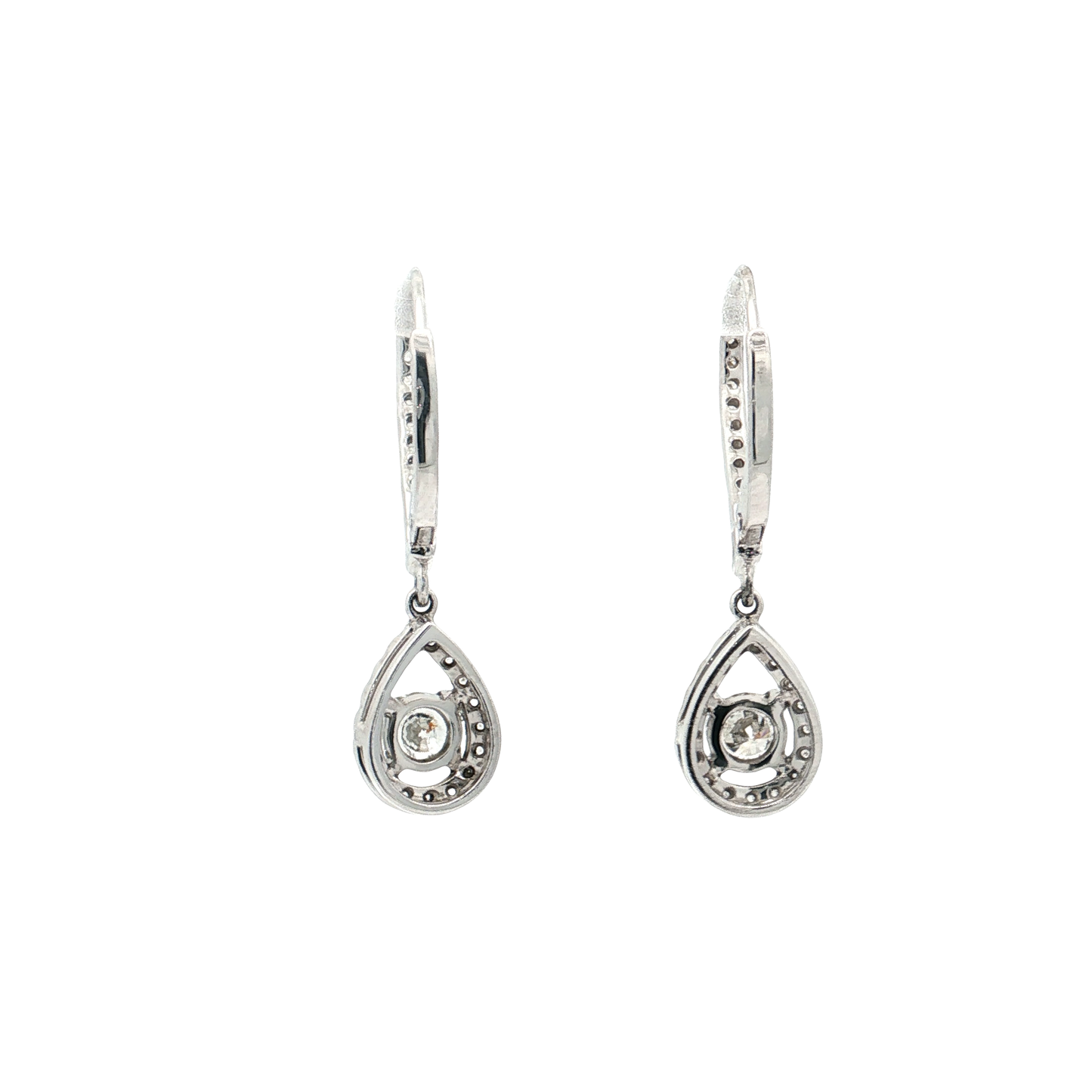 Platinum Diamond Earrings