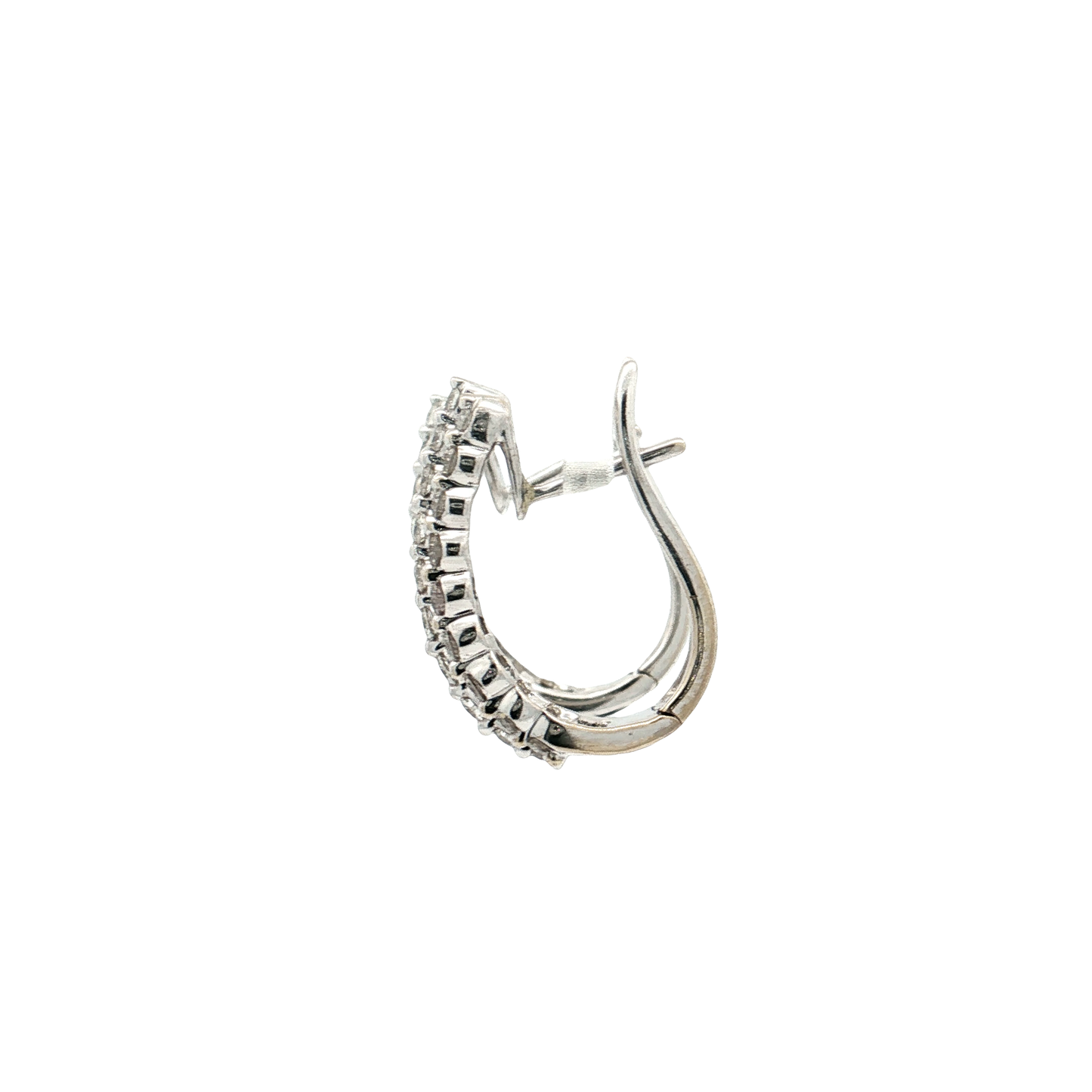 White Gold Diamond Earrings