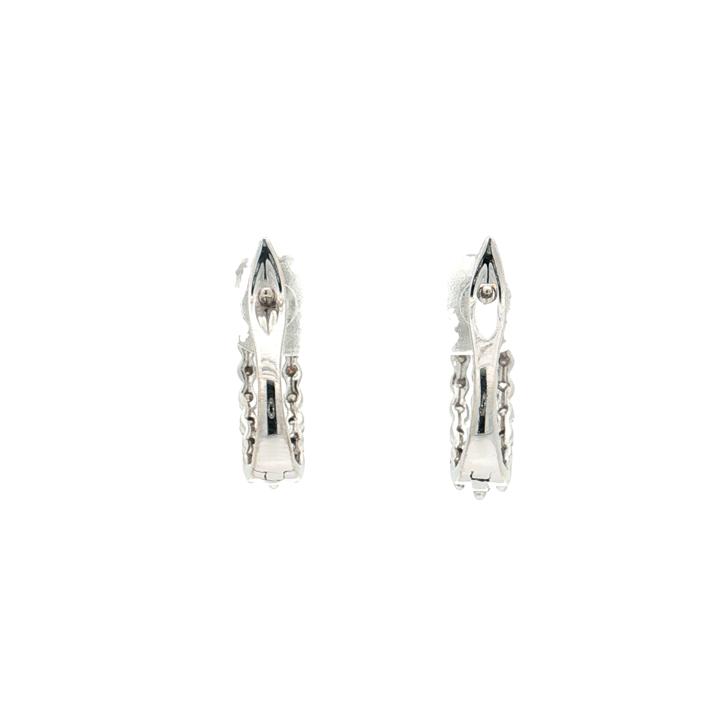 White Gold Diamond Earrings