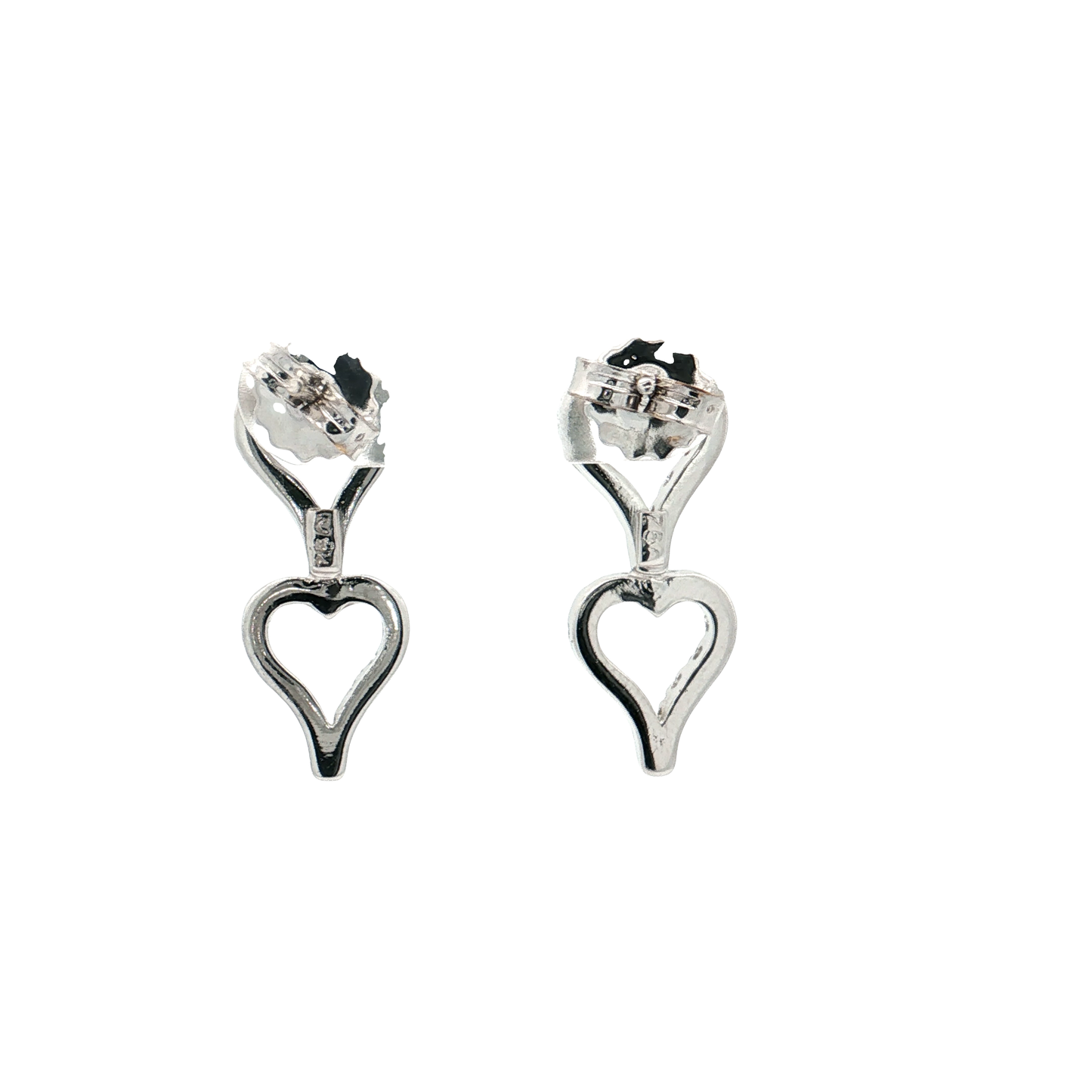 White Gold Diamond Earrings