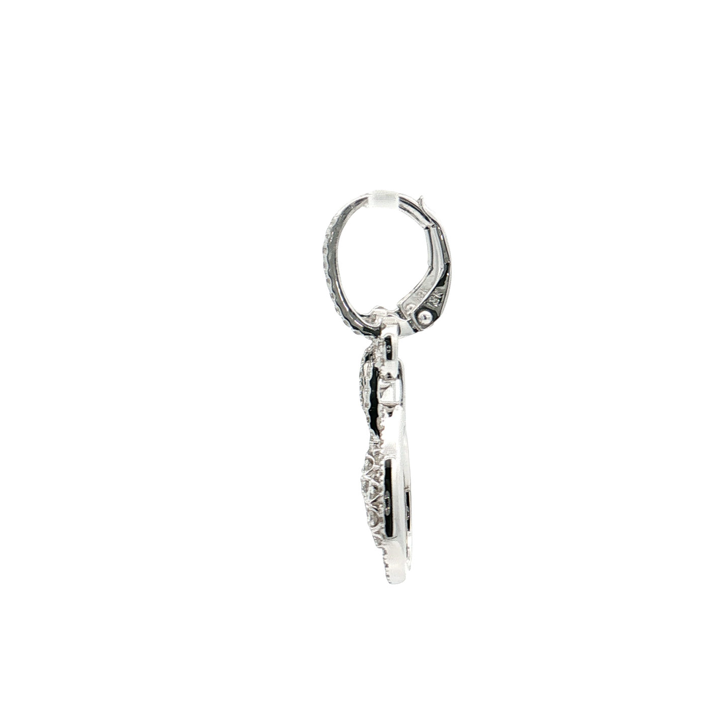 White Gold Diamond Earrings