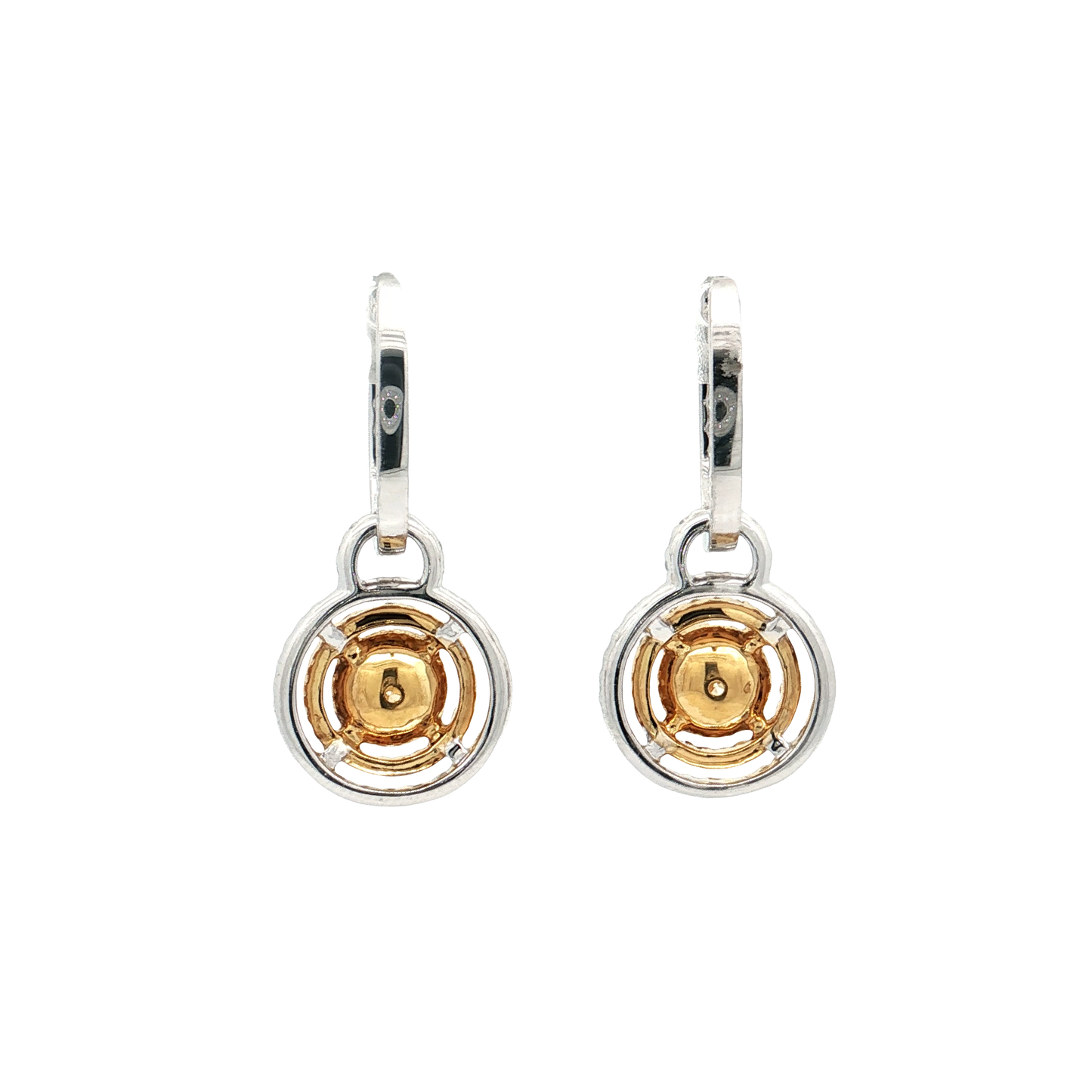 White Gold Diamond Earrings