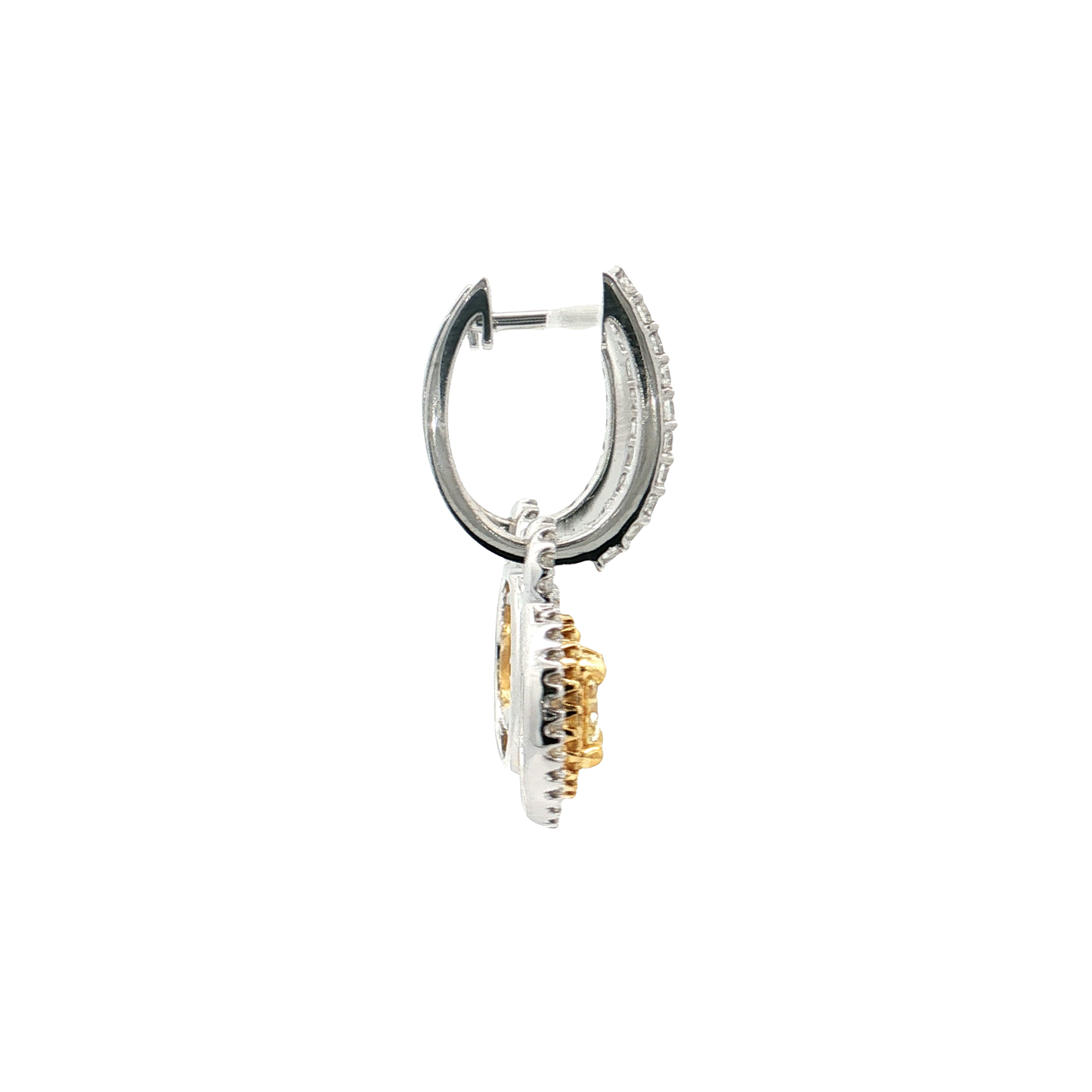White Gold Diamond Earrings