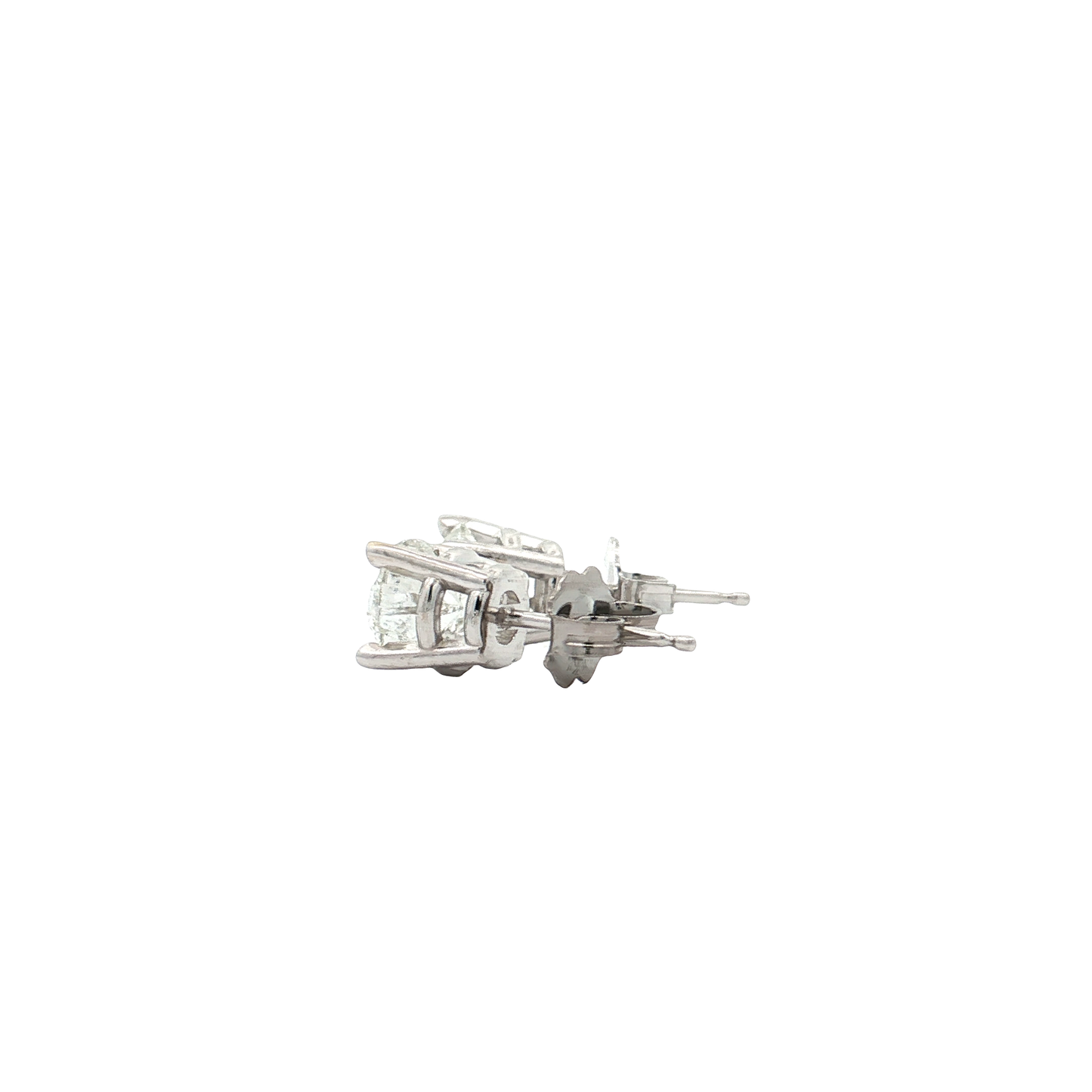 White Gold Diamond Studs