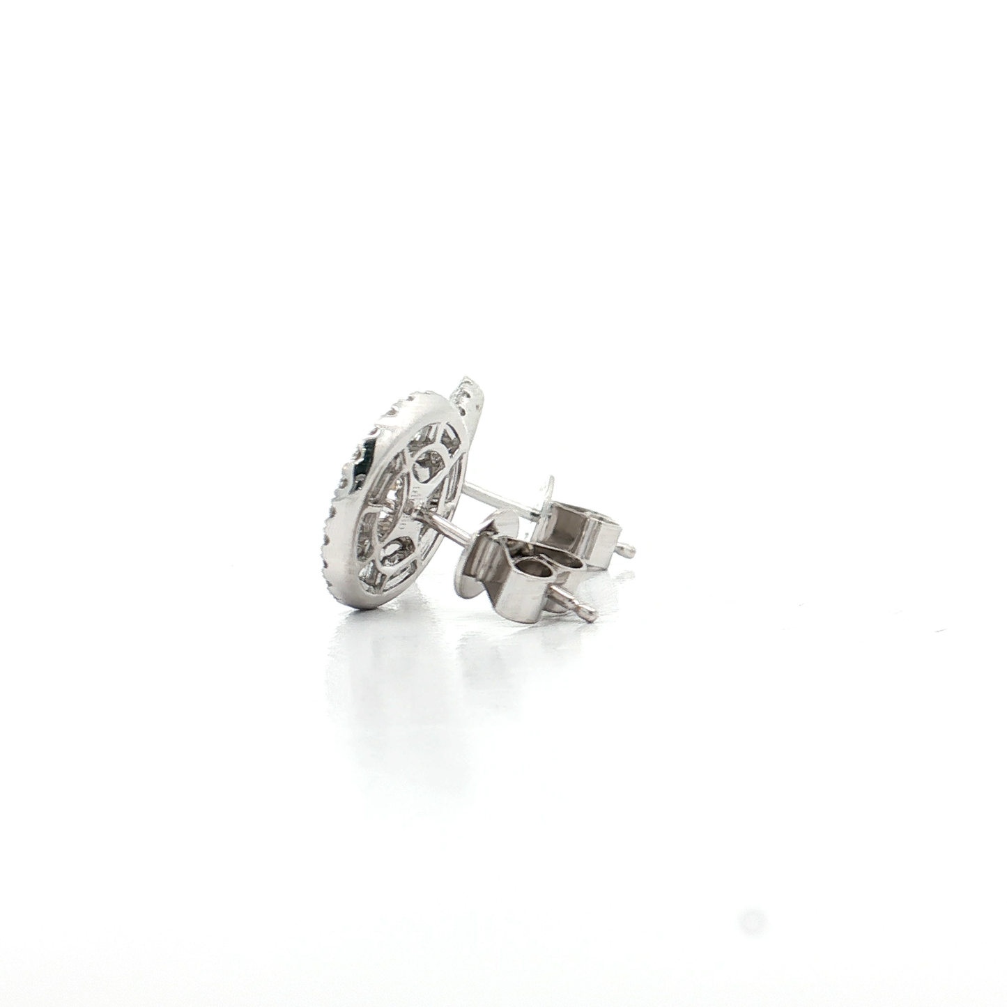 White Gold Diamond Studs