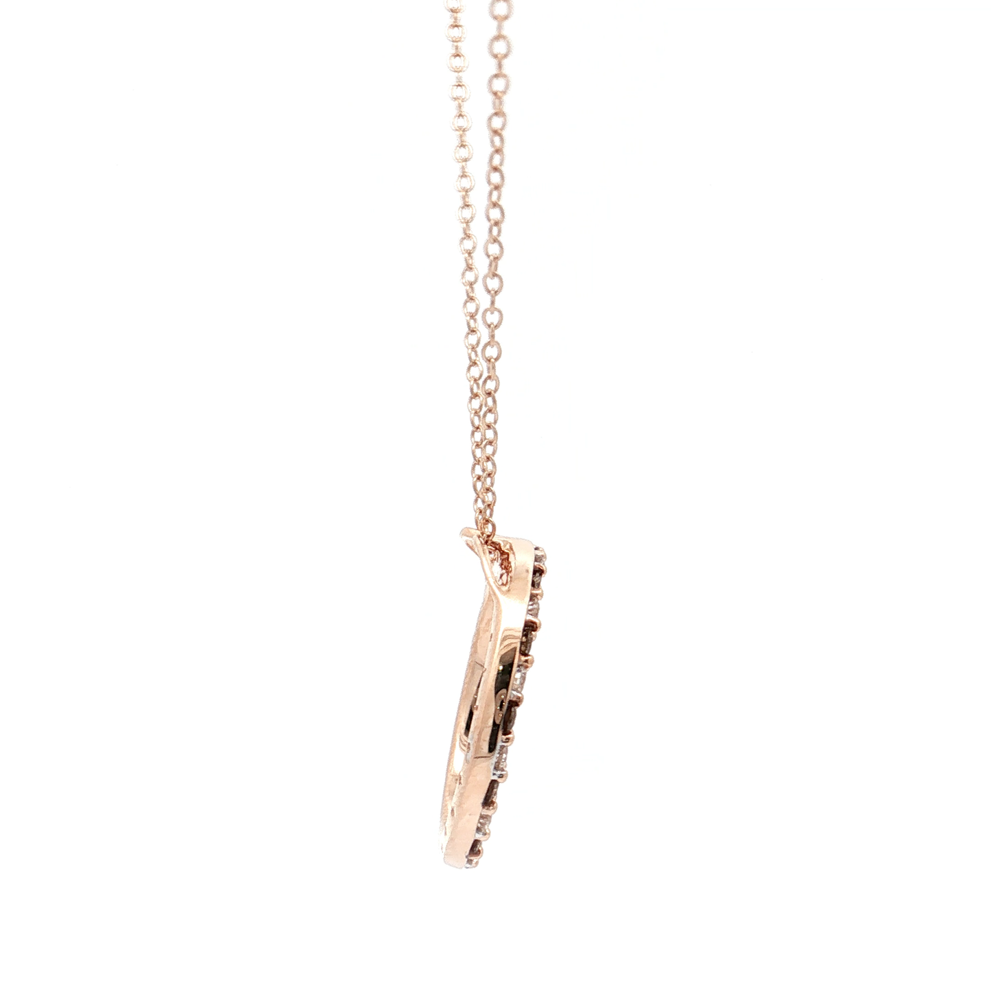 Rose Gold Diamond Pendant