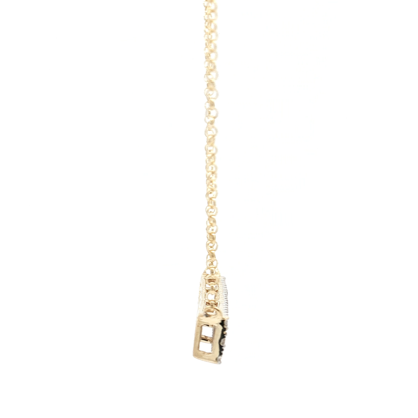 Yellow Gold Diamond Pendant