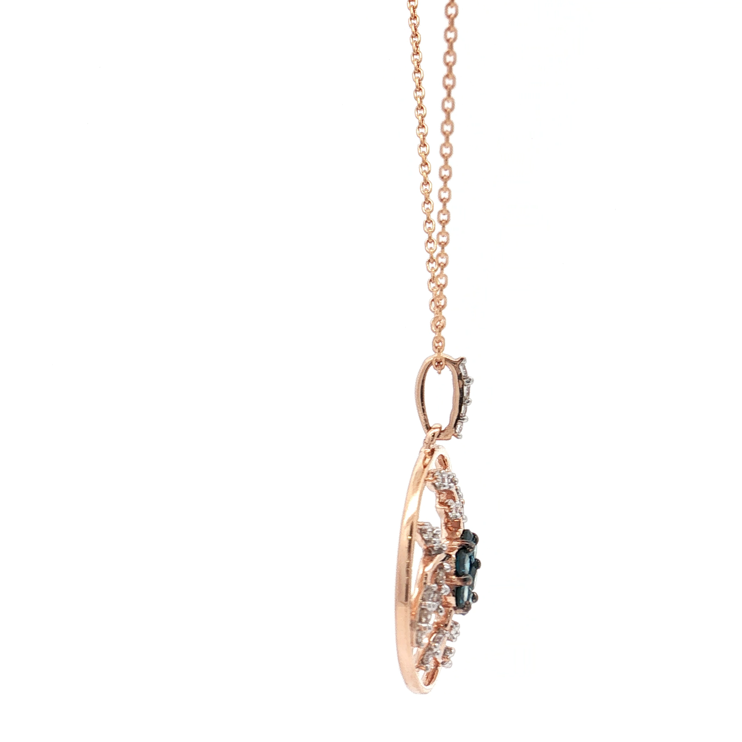 Rose Gold Diamond Pendant