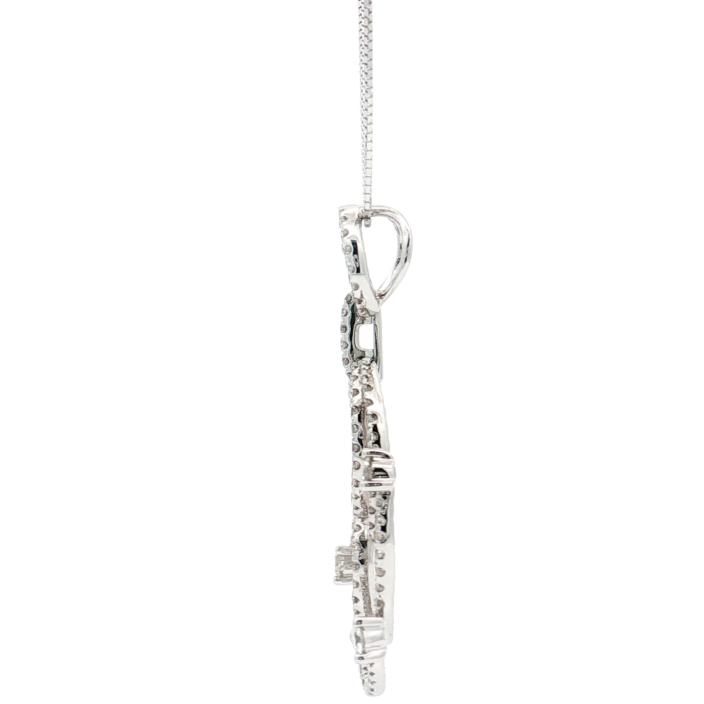 White Gold Diamond Pendant