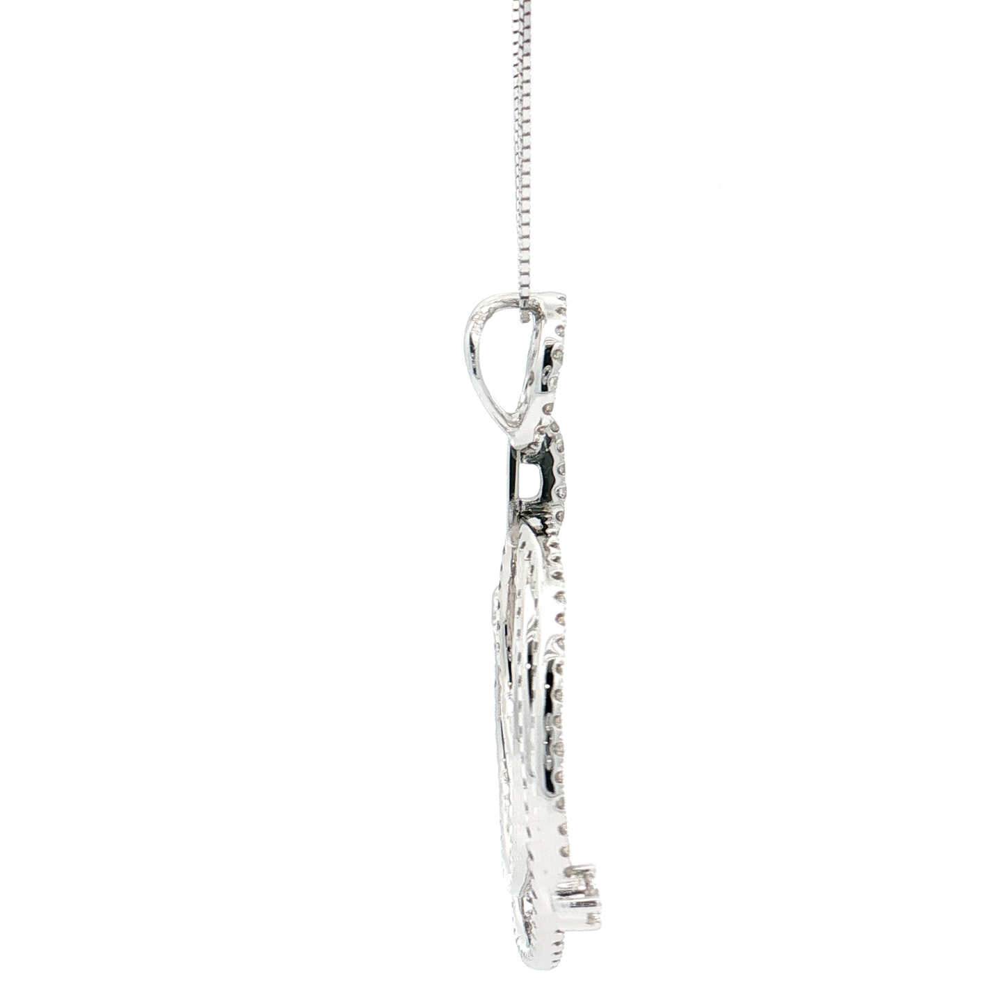 White Gold Diamond Pendant