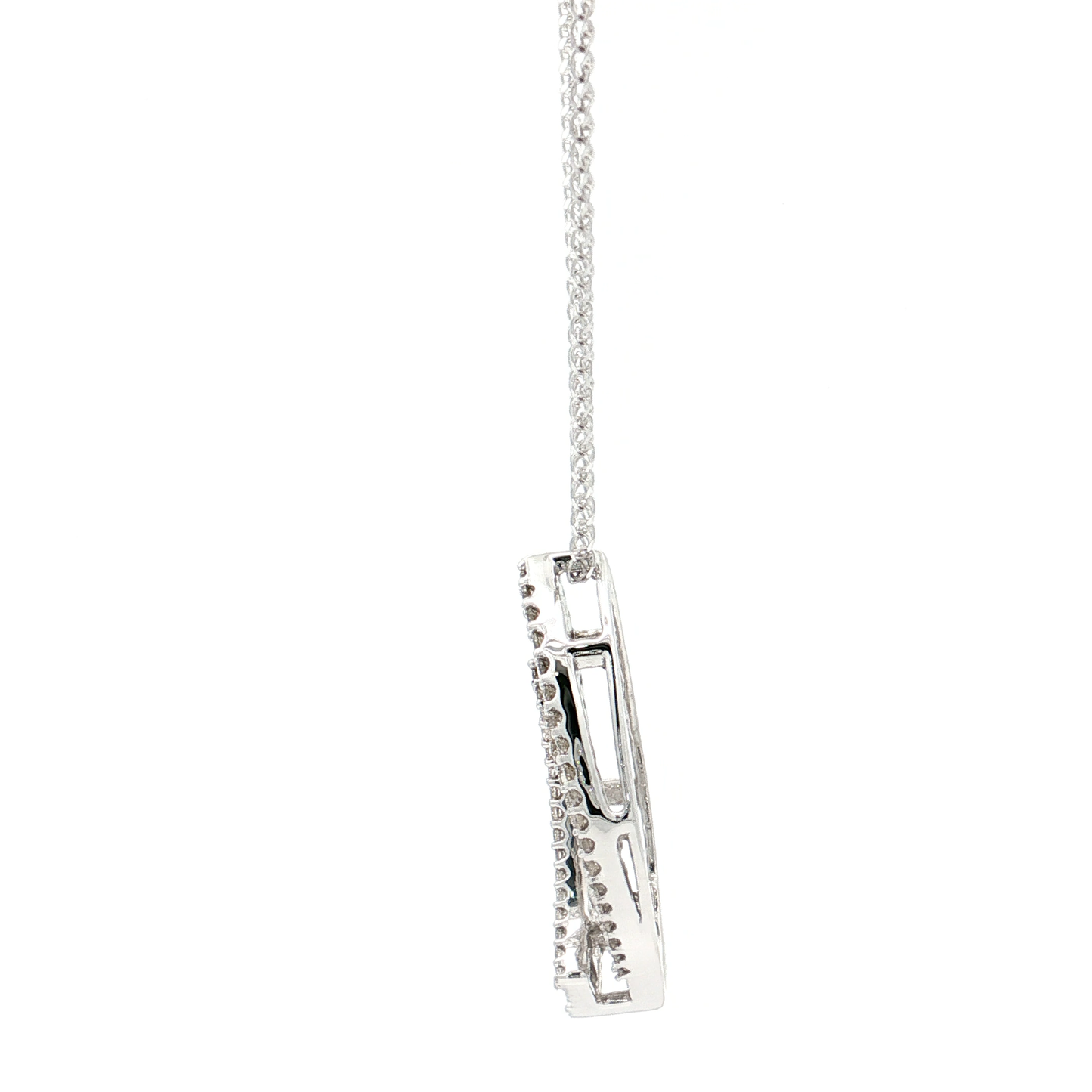 White Gold Diamond Pendant