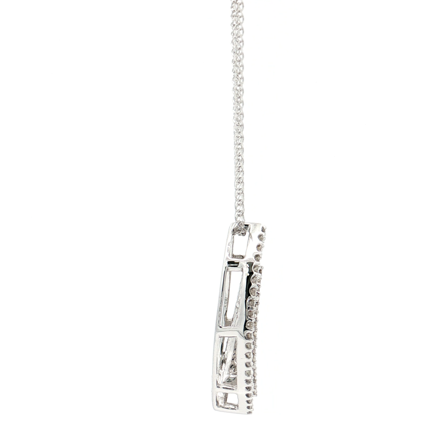 White Gold Diamond Pendant