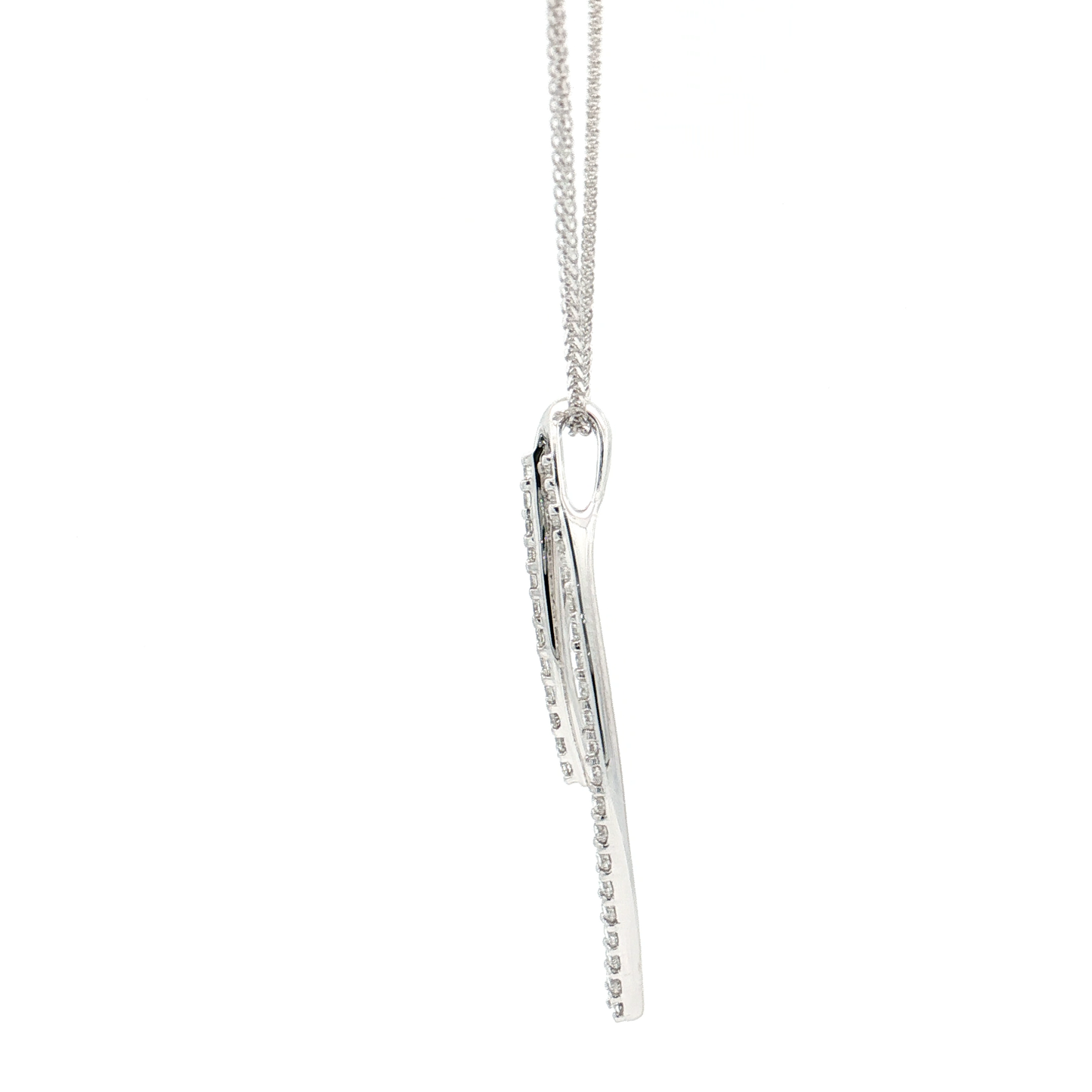 White Gold Diamond Pendant