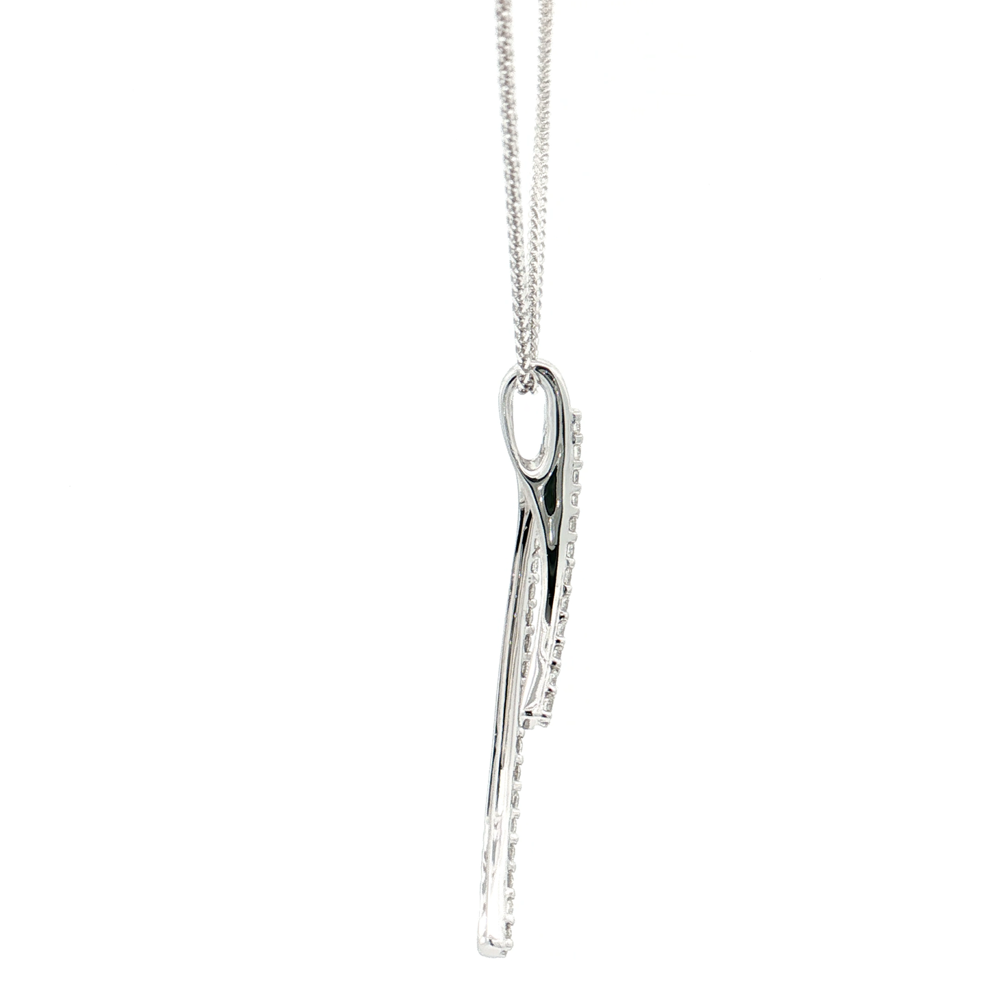 White Gold Diamond Pendant