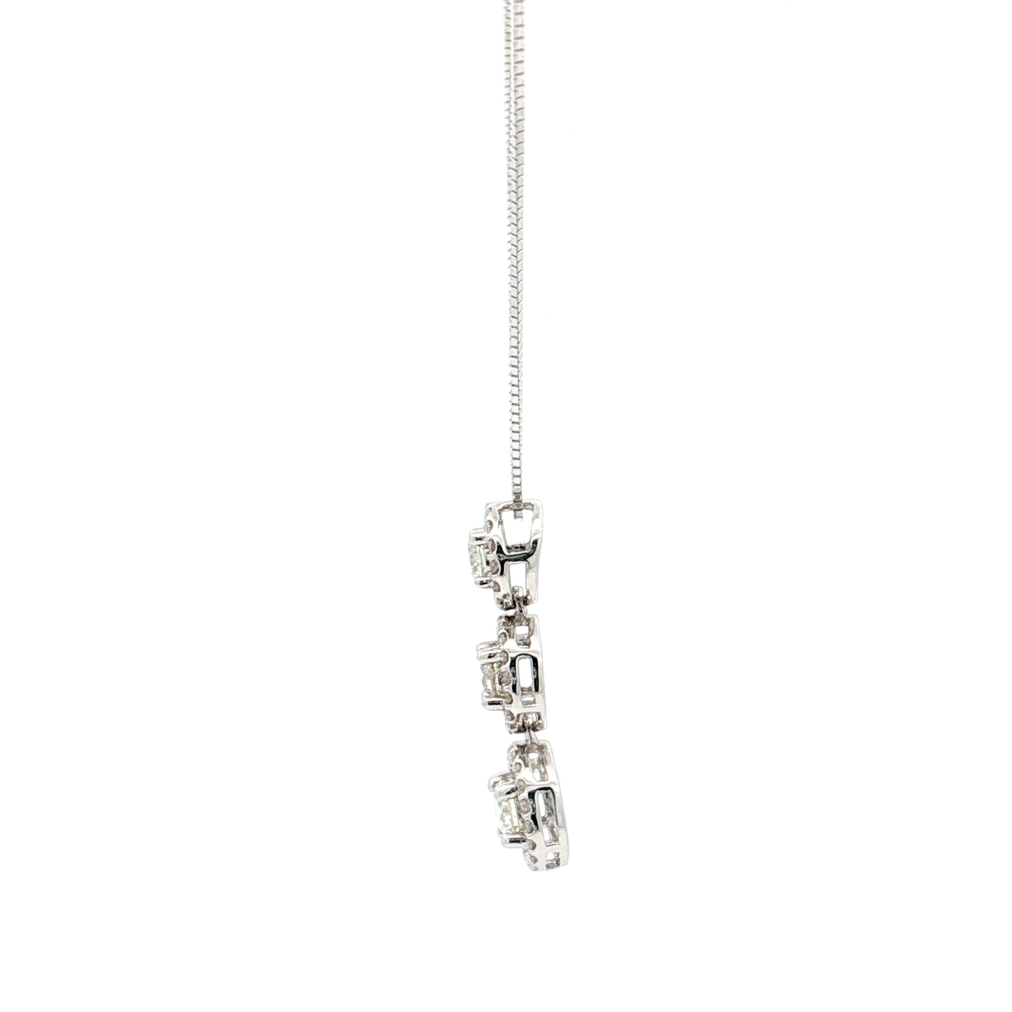 White Gold Diamond Pendant
