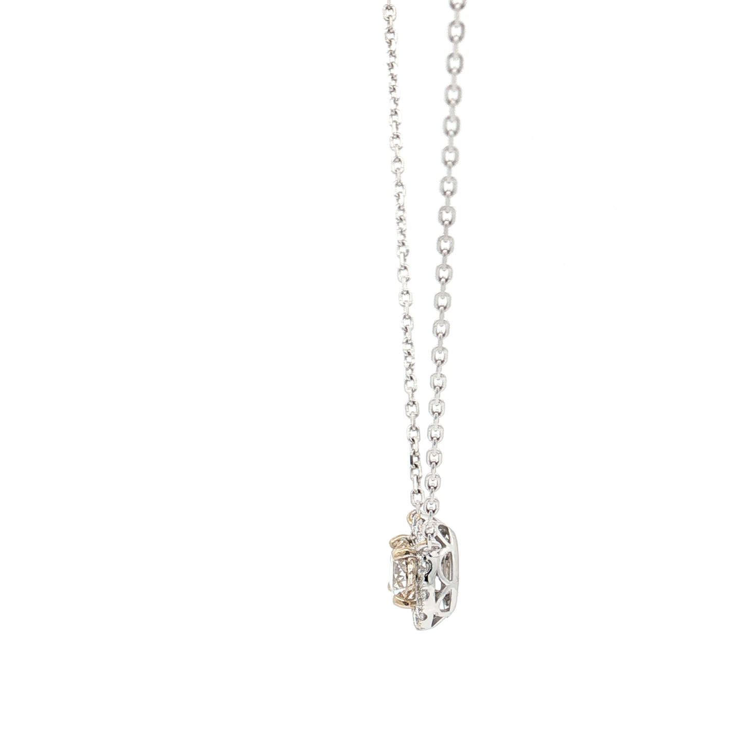 White Gold Diamond Pendant