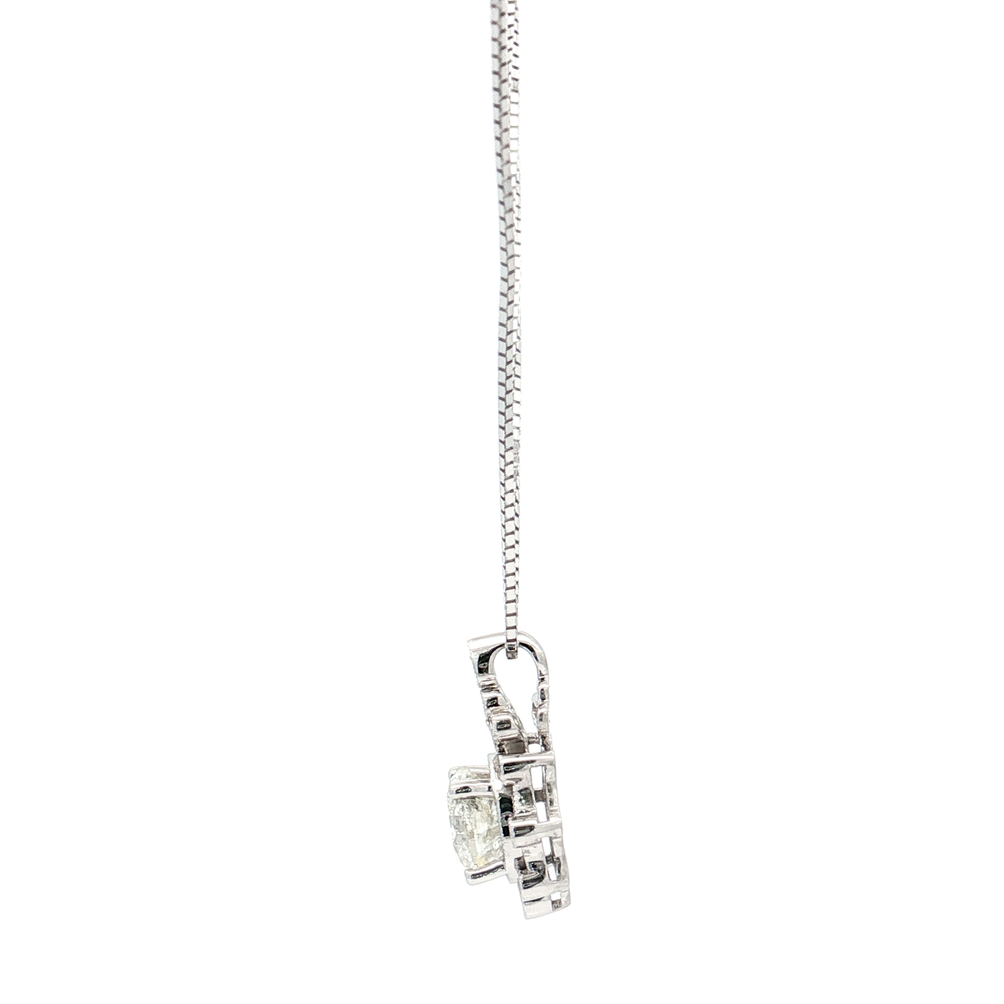 White Gold Diamond Pendant