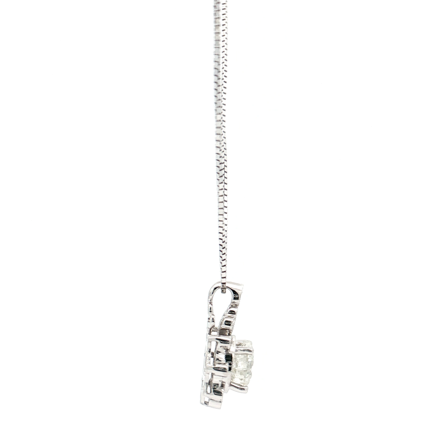 White Gold Diamond Pendant