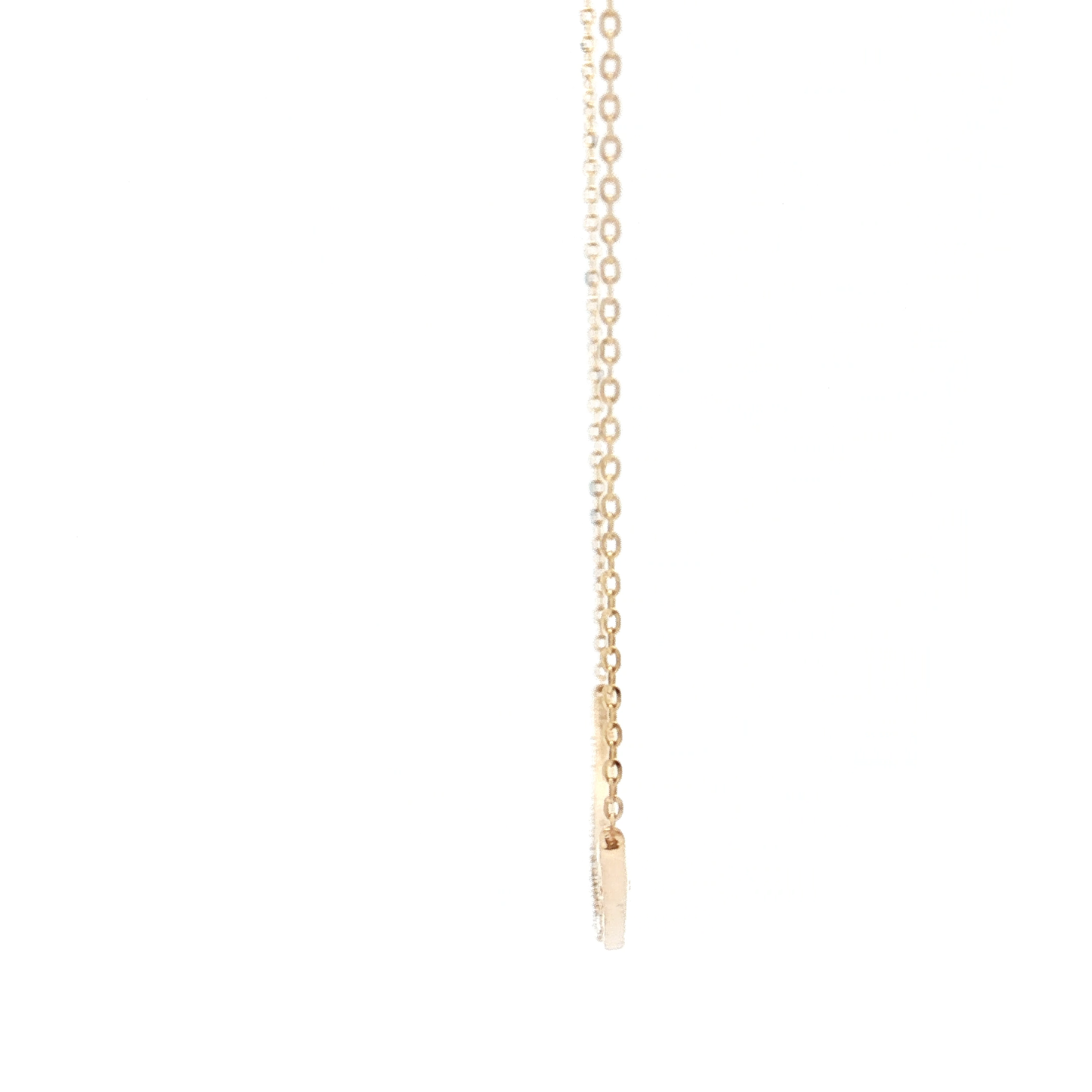 Yellow Gold Diamond Pendant
