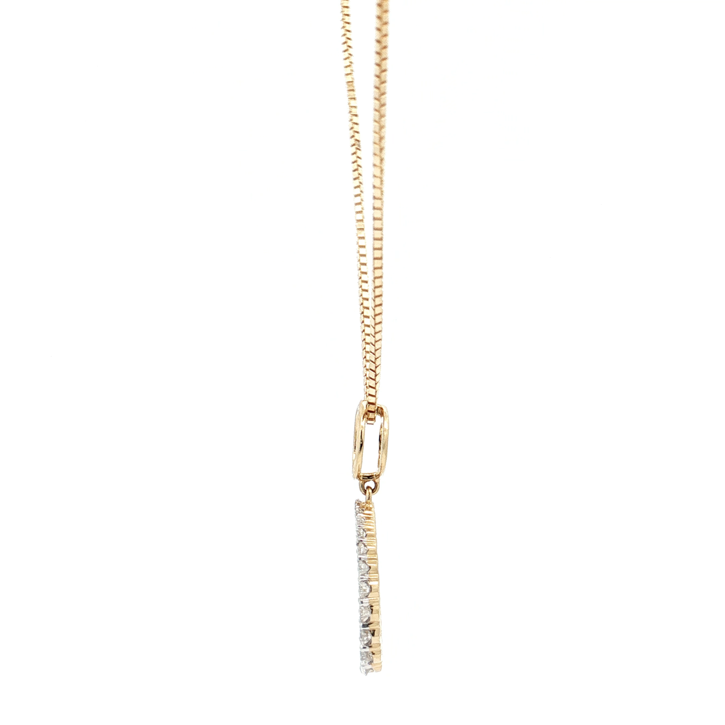 Yellow Gold Diamond Pendant