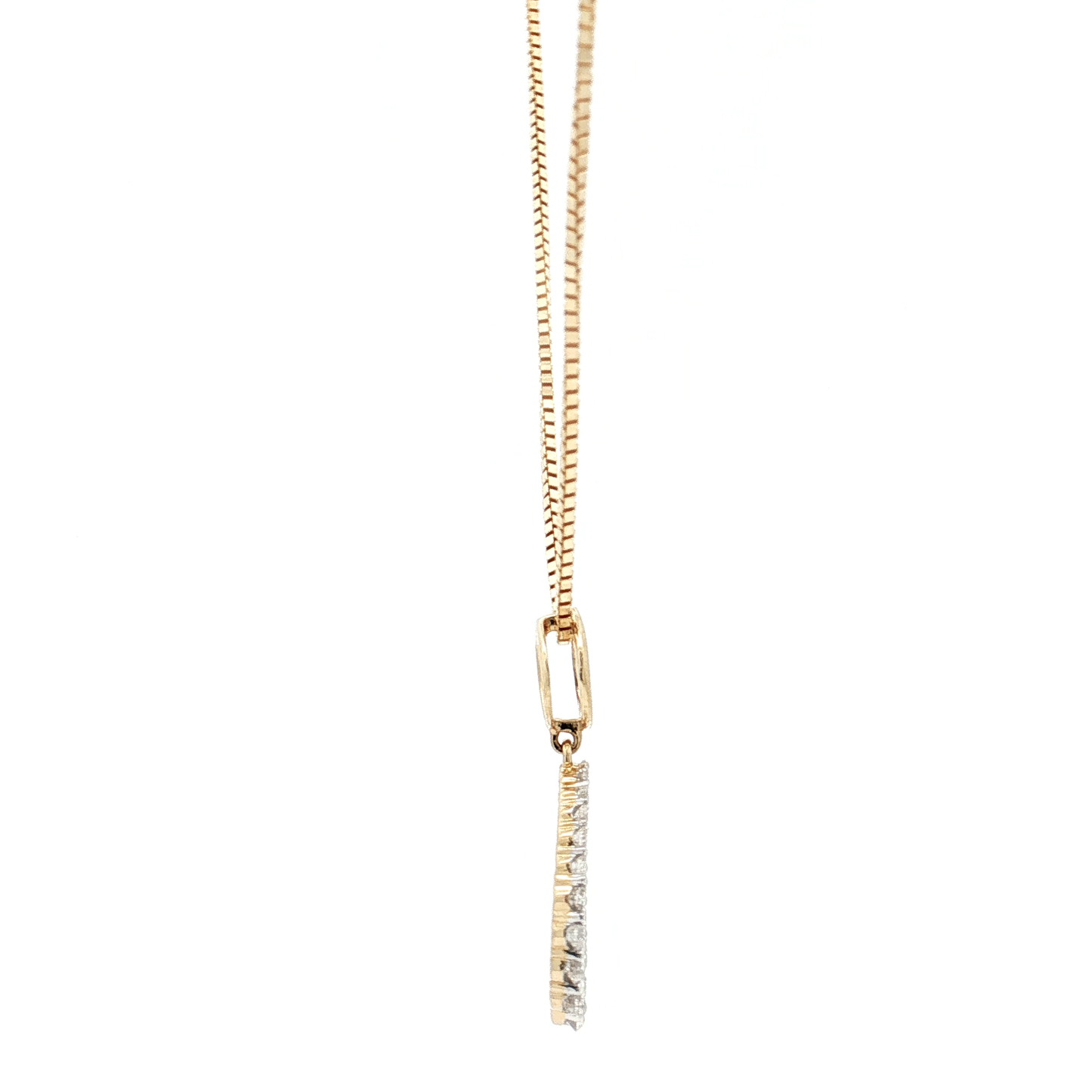 Yellow Gold Diamond Pendant