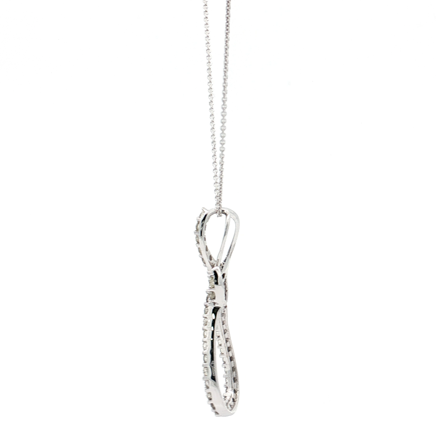 White Gold Diamond Pendant