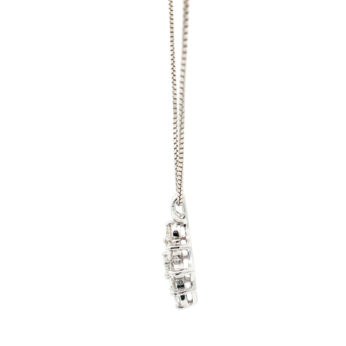 White Gold Diamond Pendant