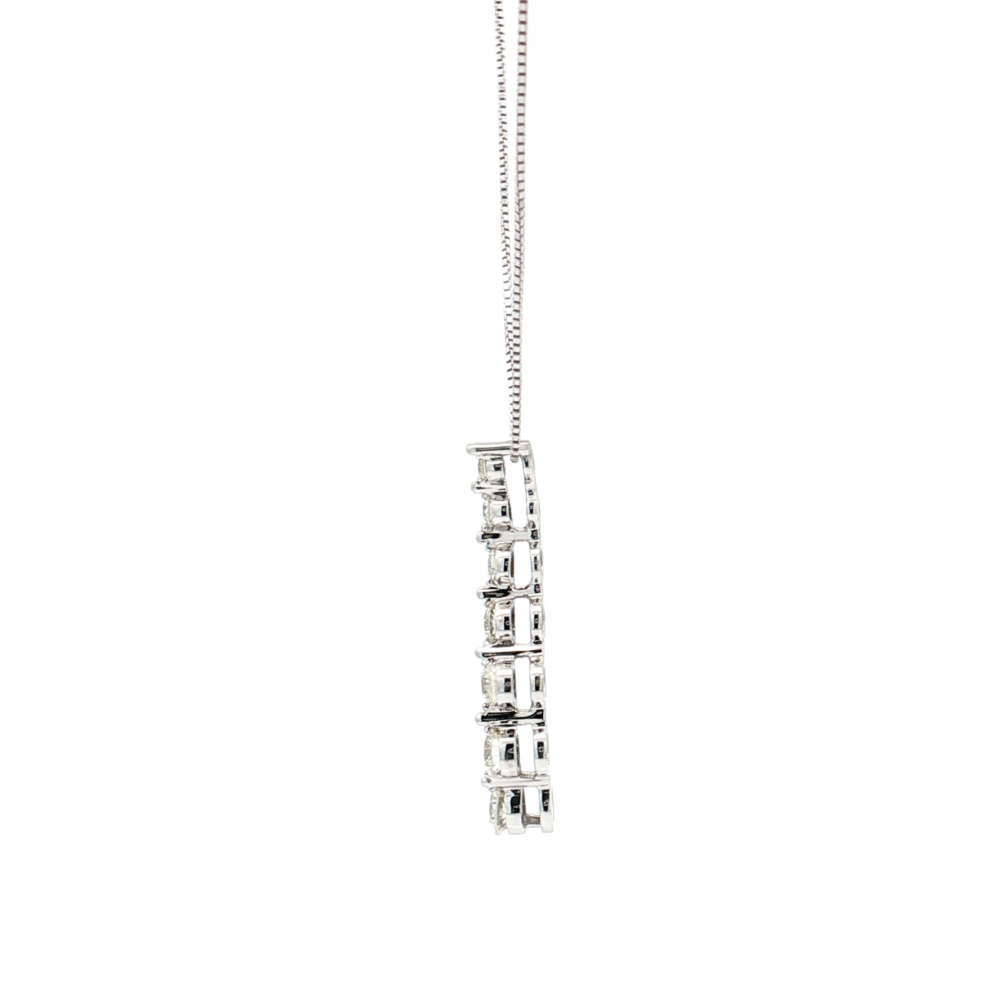White Gold Diamond Pendant