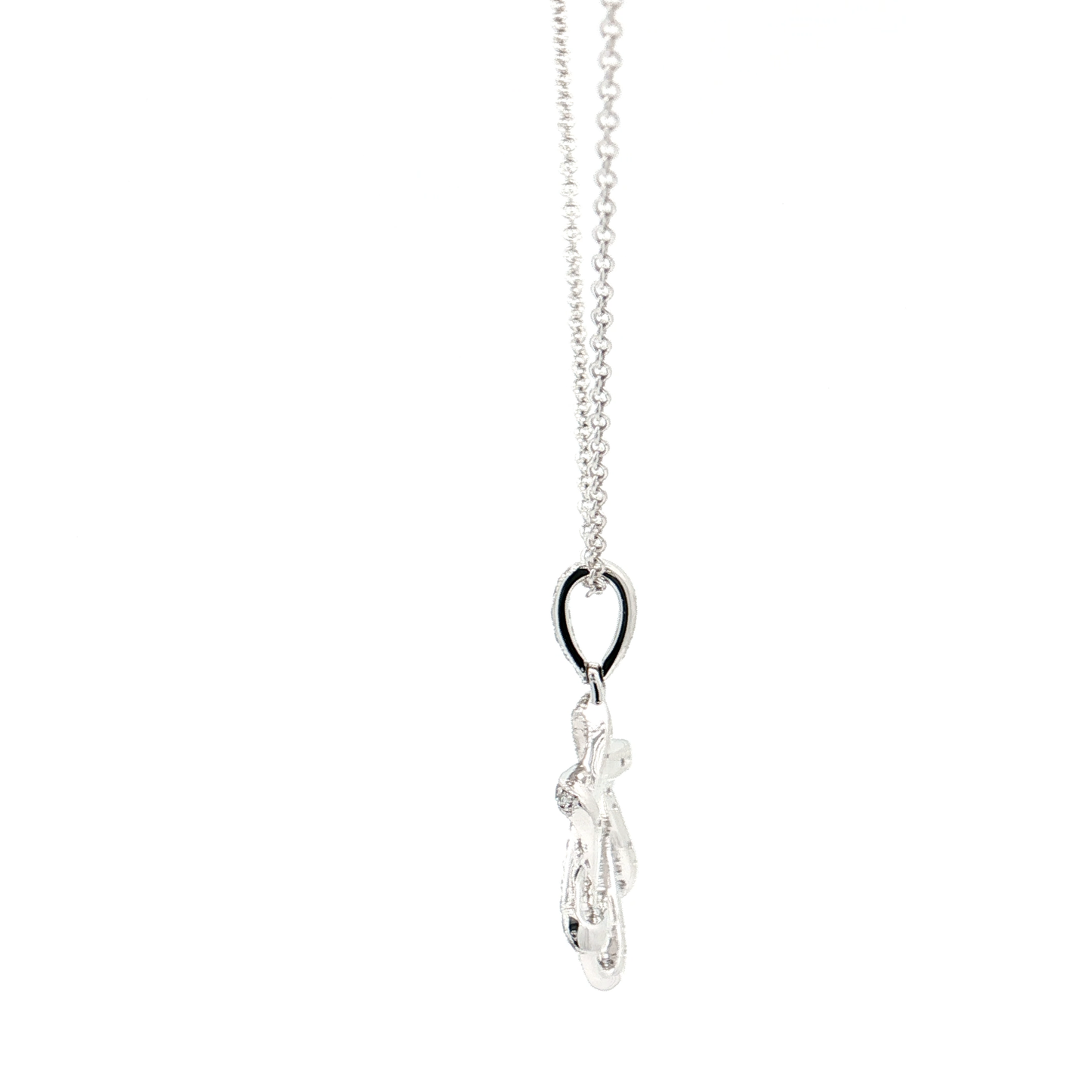 White Gold Diamond Pendant