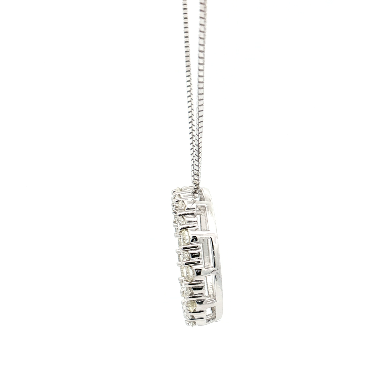 White Gold Diamond Pendant