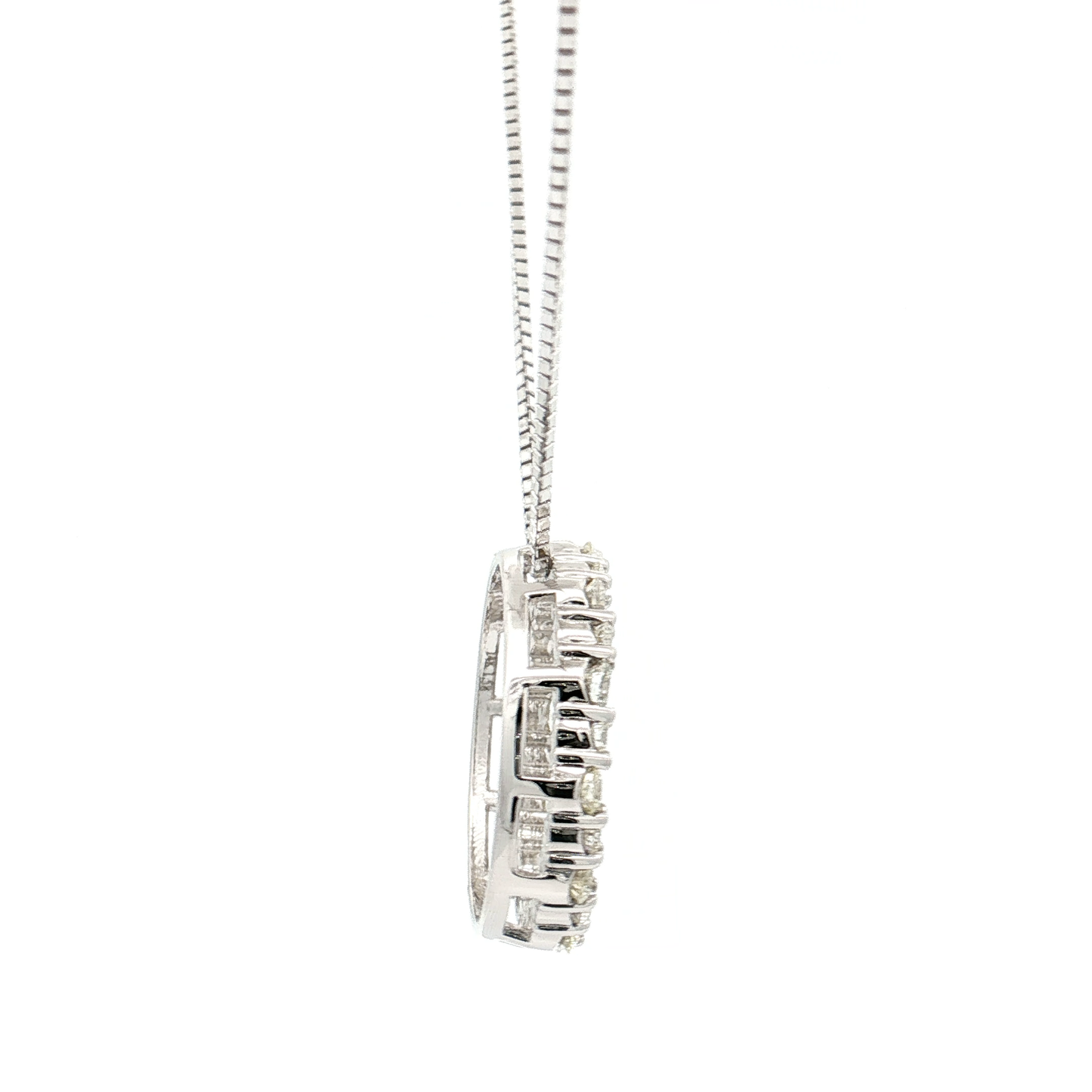 White Gold Diamond Pendant