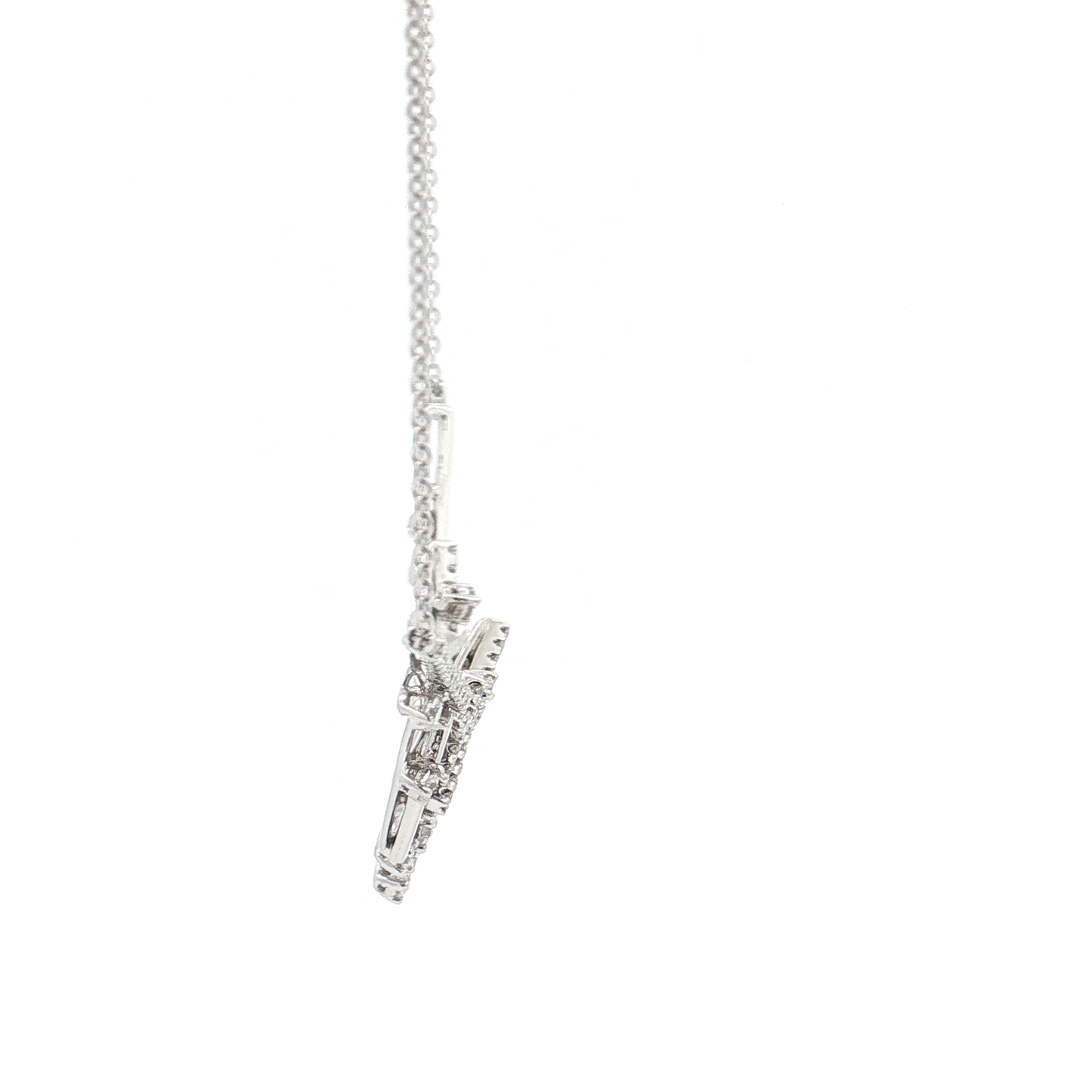 White Gold Diamond Pendant