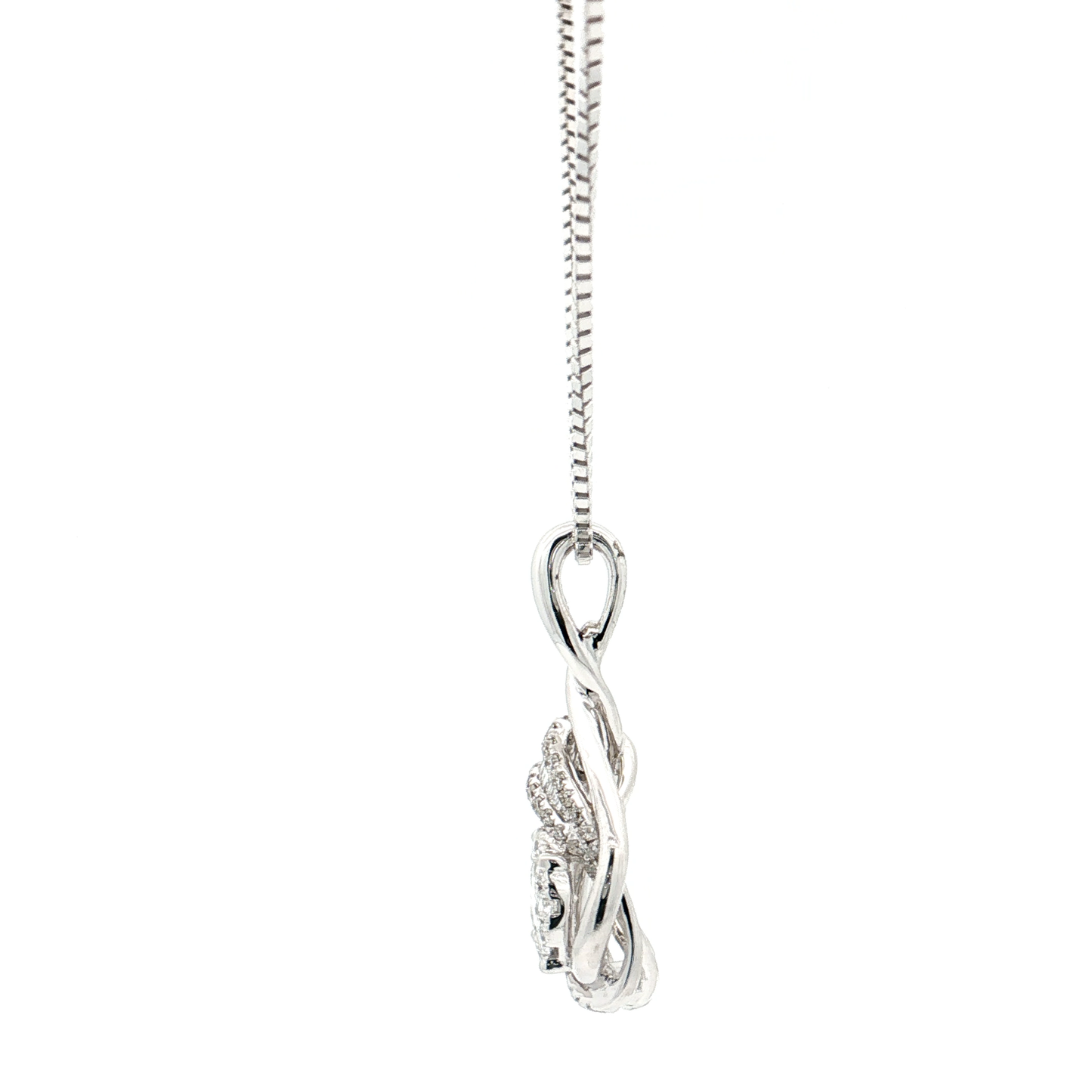 White Gold Diamond Pendant