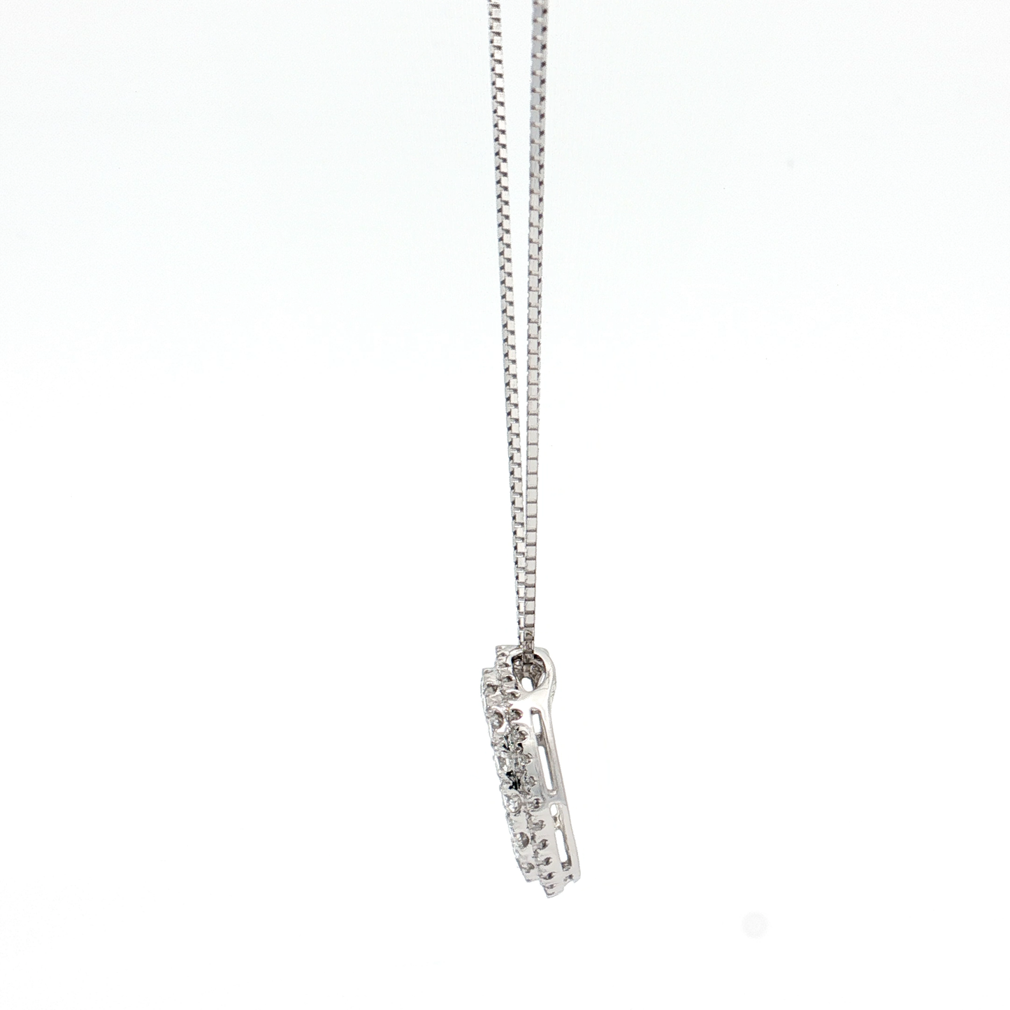 White Gold Diamond Pendant