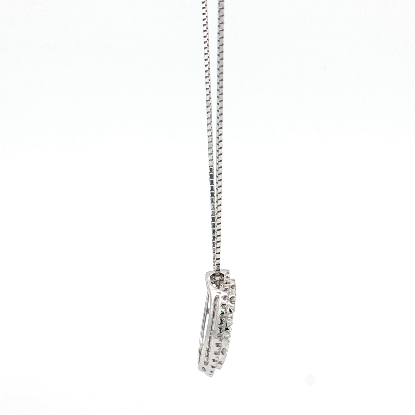 White Gold Diamond Pendant