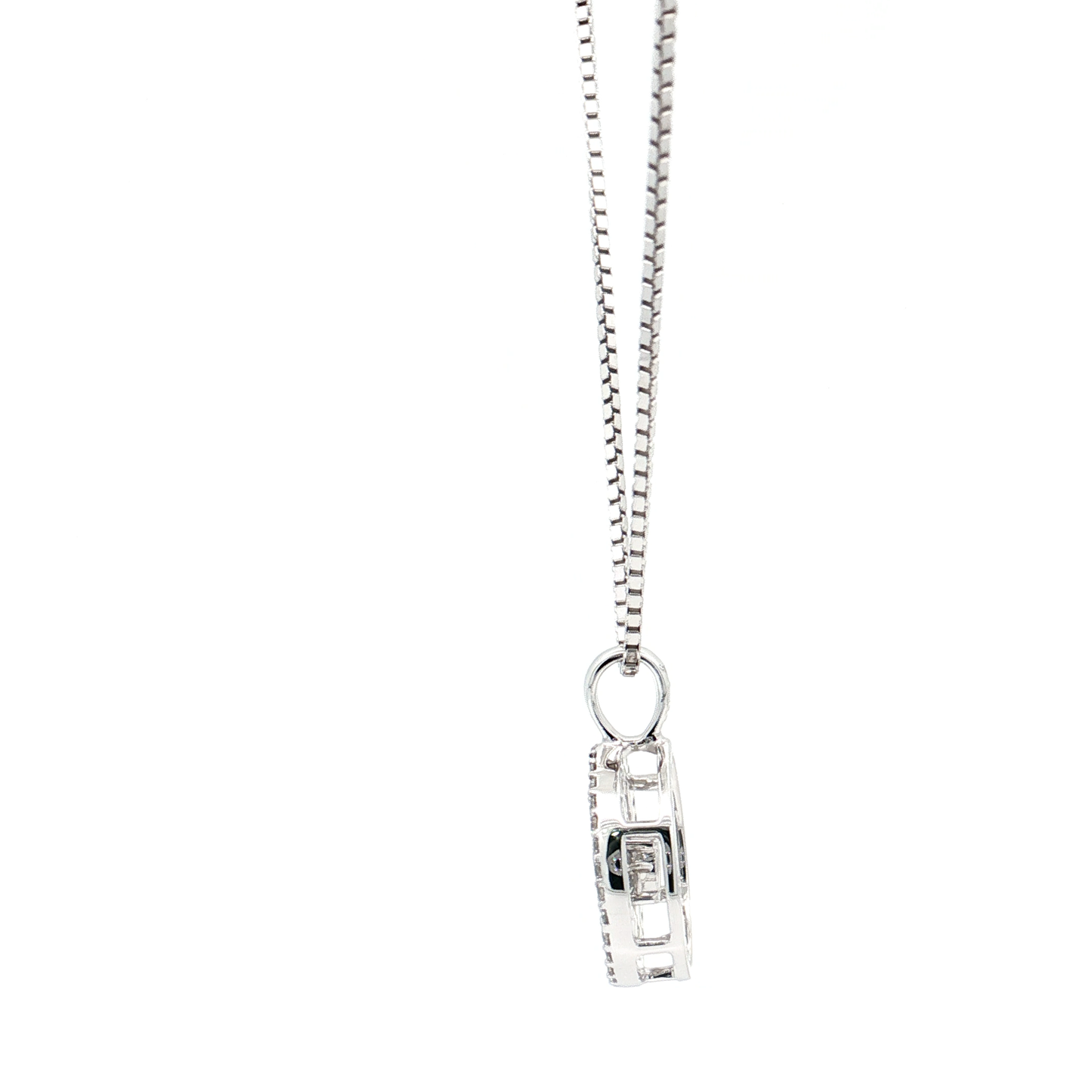White Gold Diamond Pendant