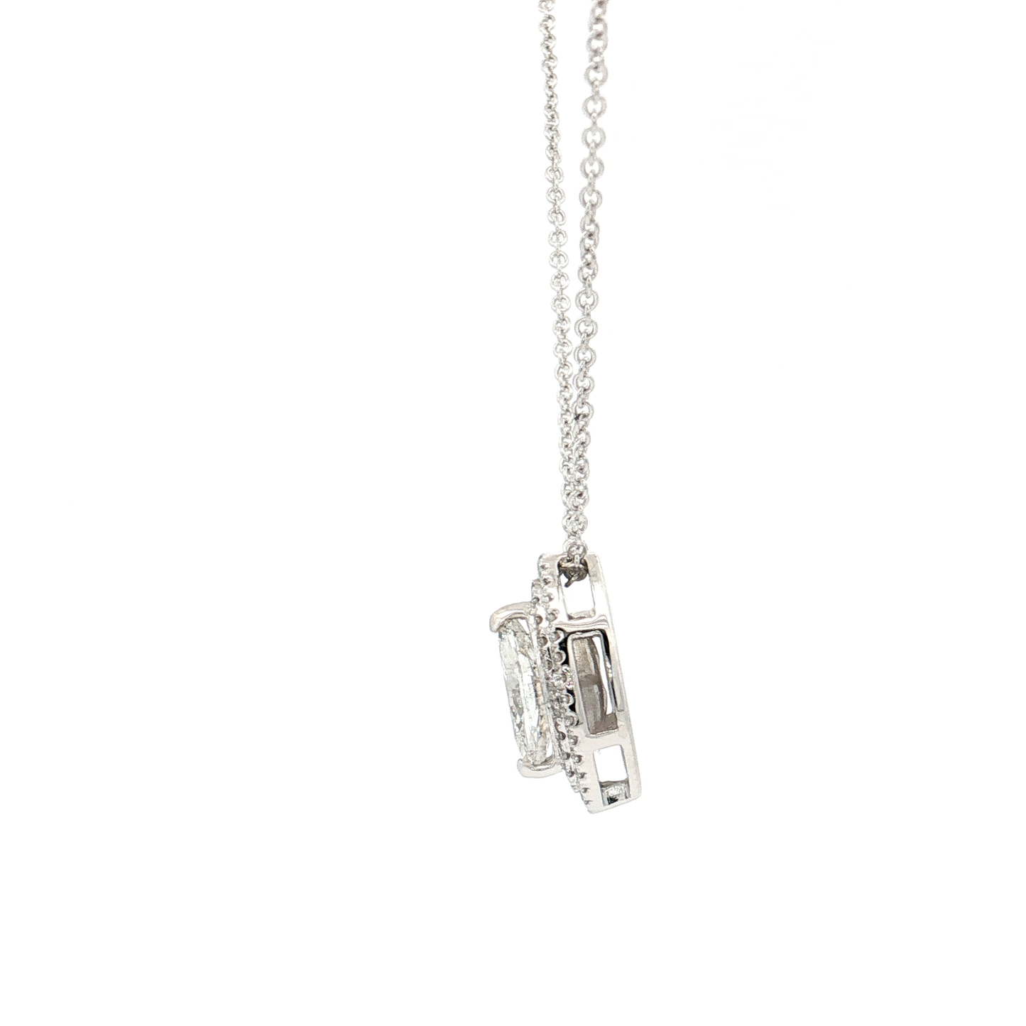 White Gold Diamond Pendant