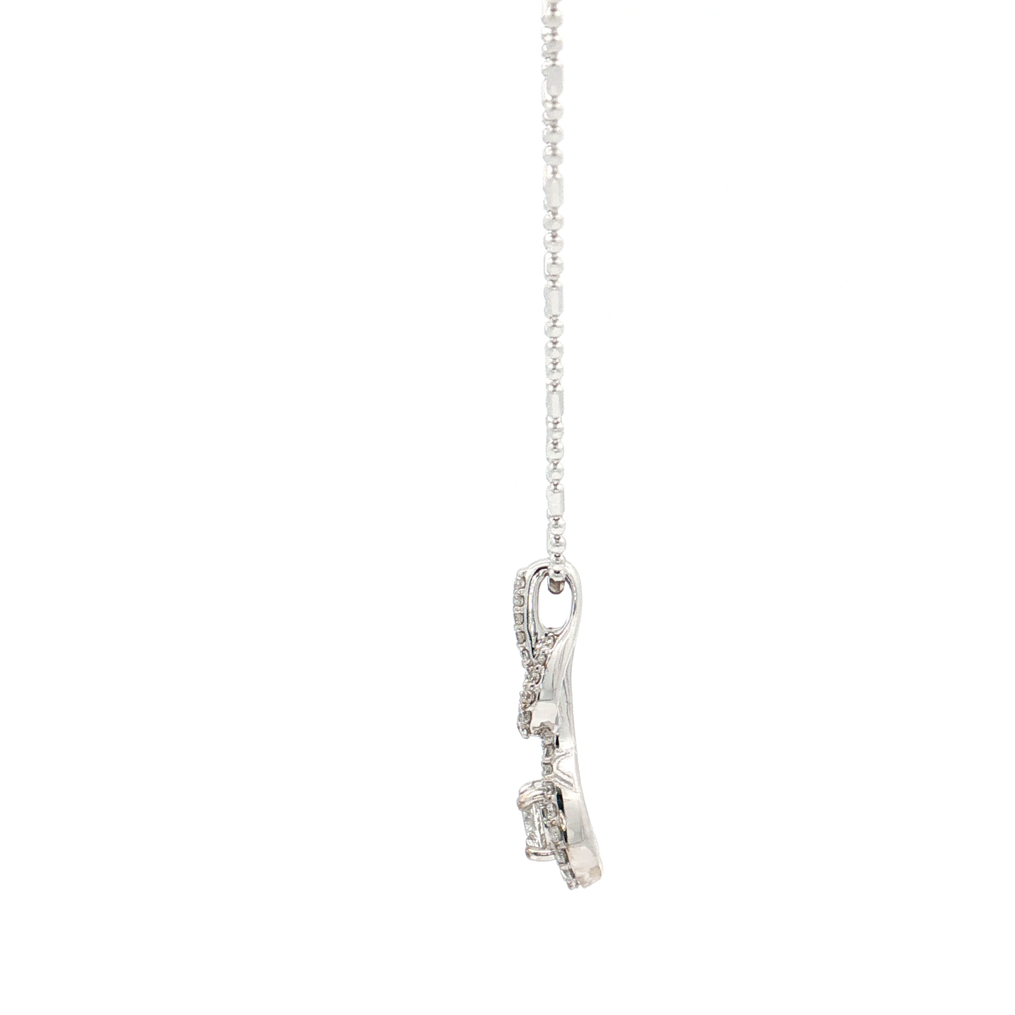 White Gold Diamond Pendant
