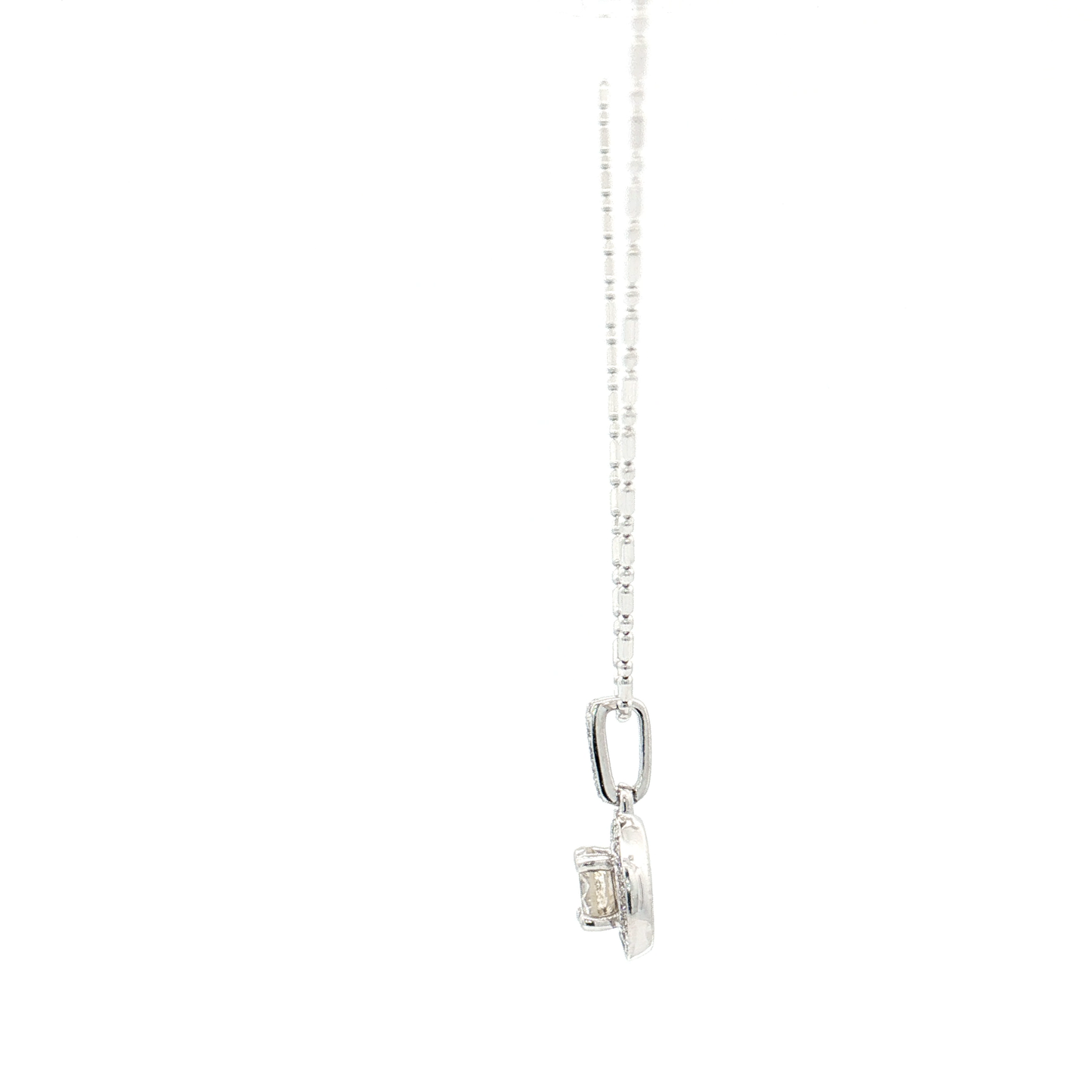 White Gold Diamond Pendant