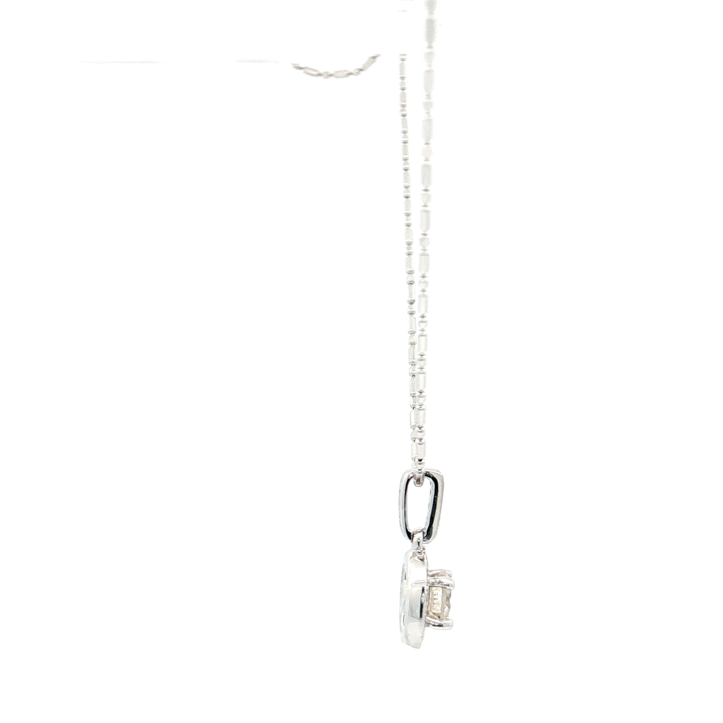White Gold Diamond Pendant