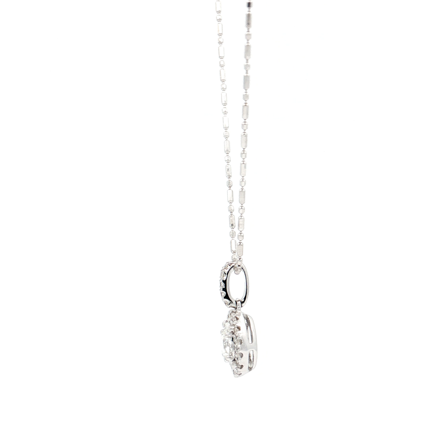 White Gold Diamond Pendant