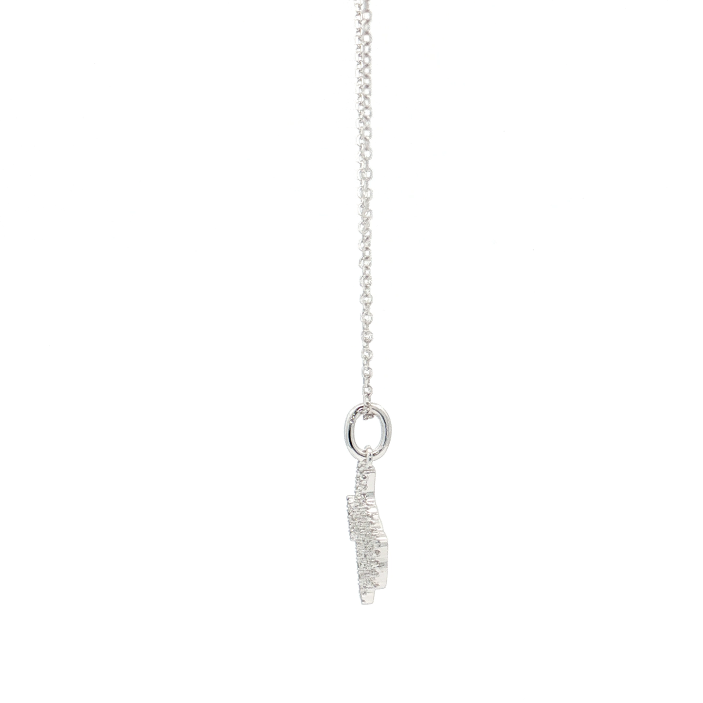White Gold Diamond Texas Pendant
