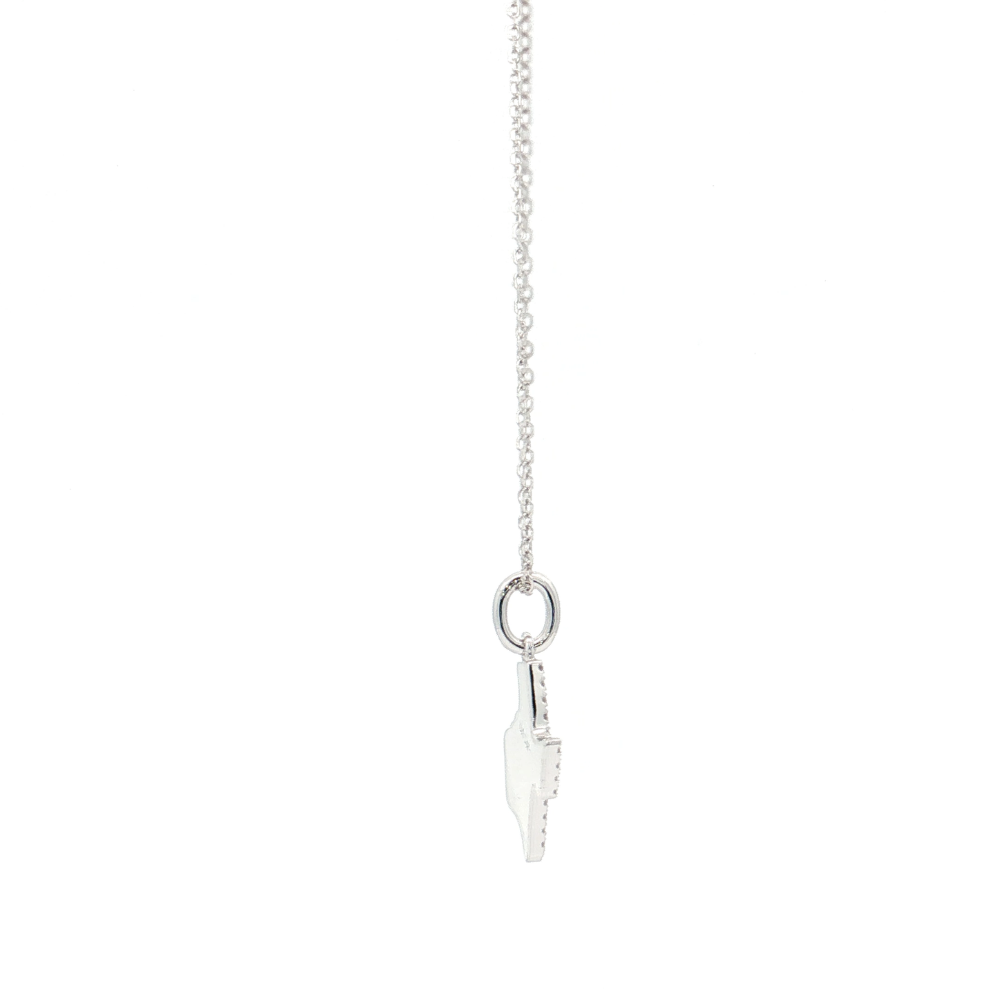 White Gold Diamond Texas Pendant