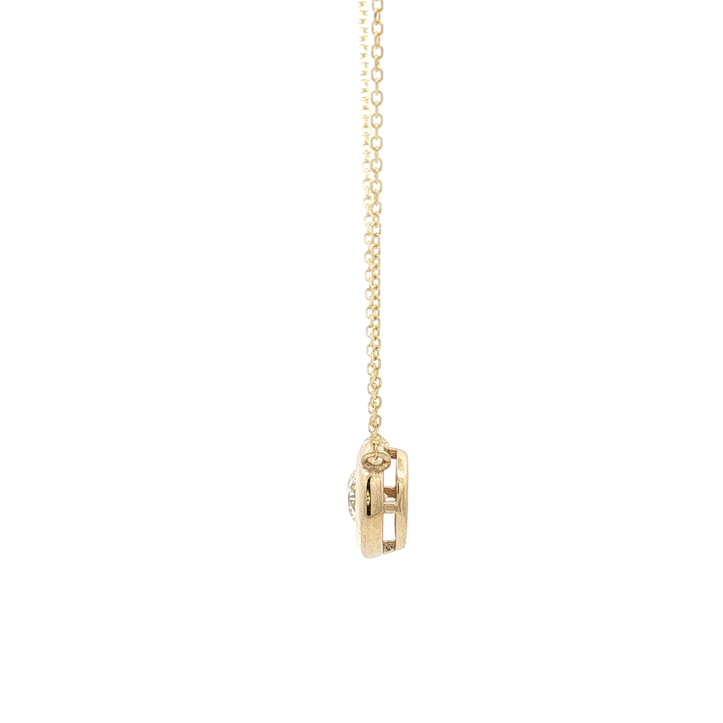 Yellow Gold Diamond Pendant