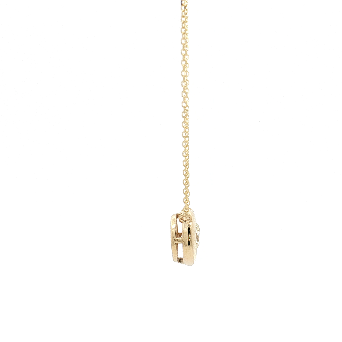 Yellow Gold Diamond Pendant