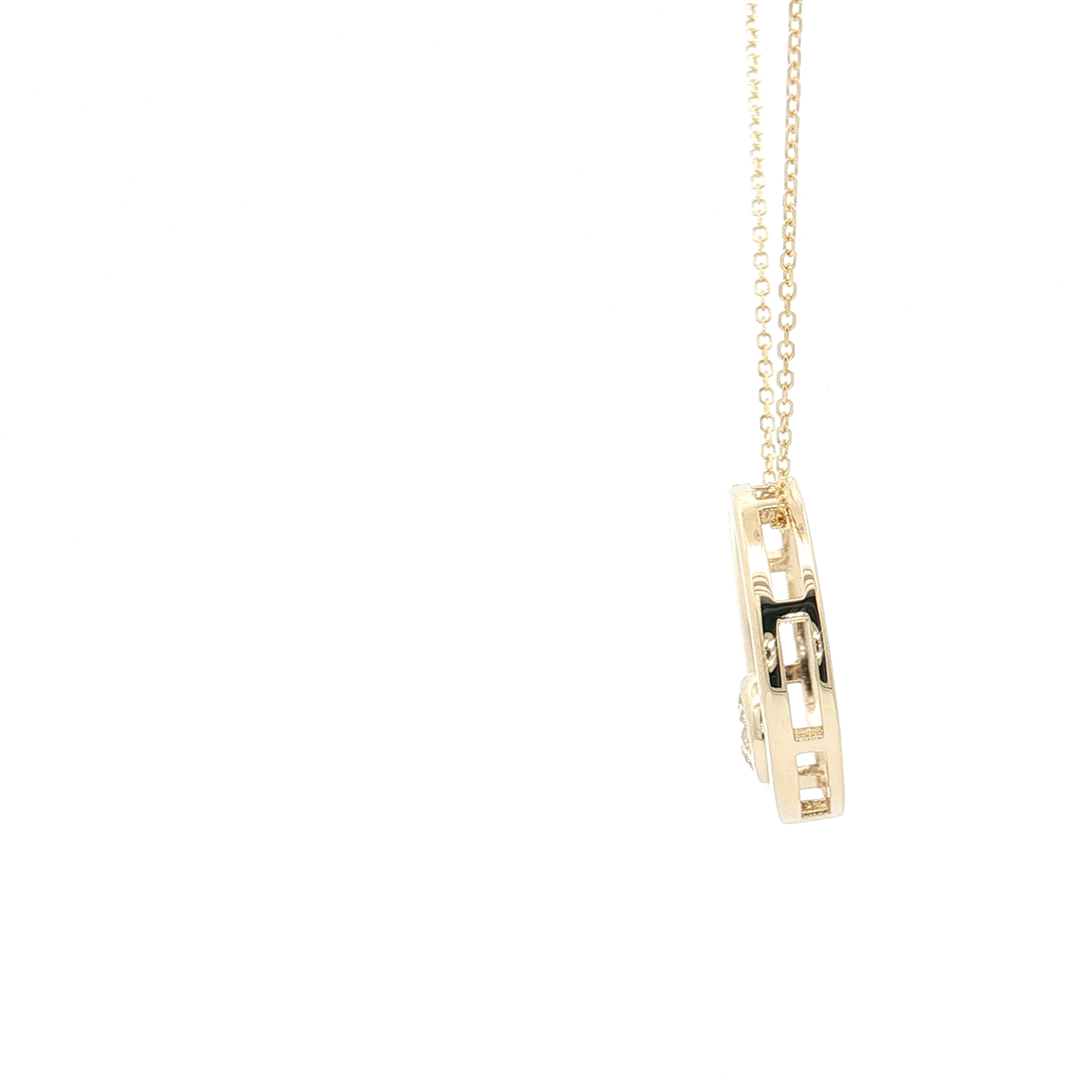 Yellow Gold Diamond Pendant