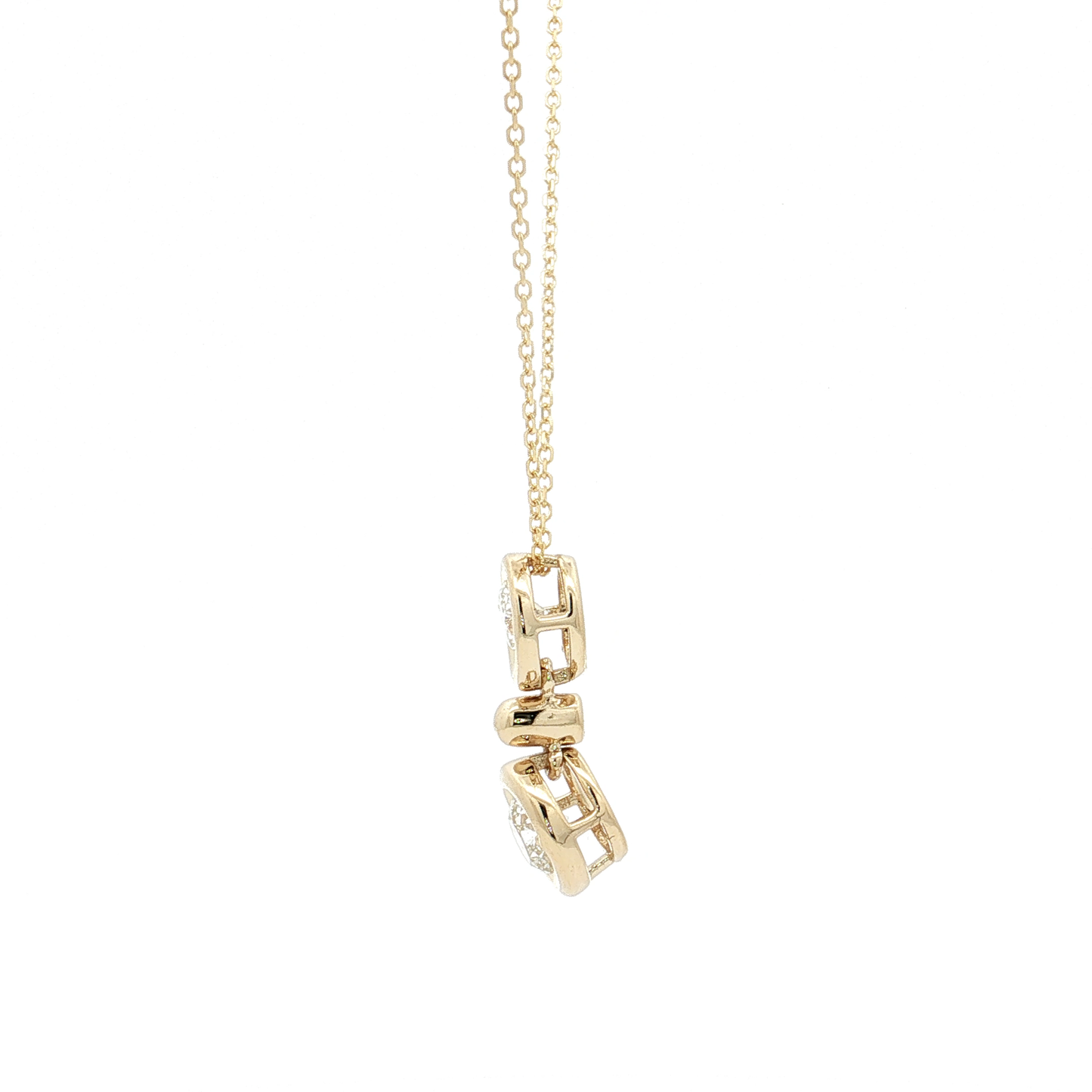 Yellow Gold Diamond Pendant