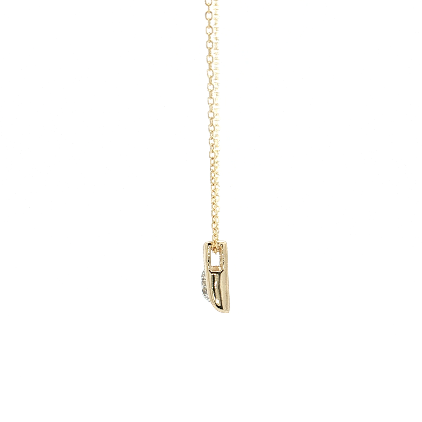 Yellow Gold Diamond Pendant