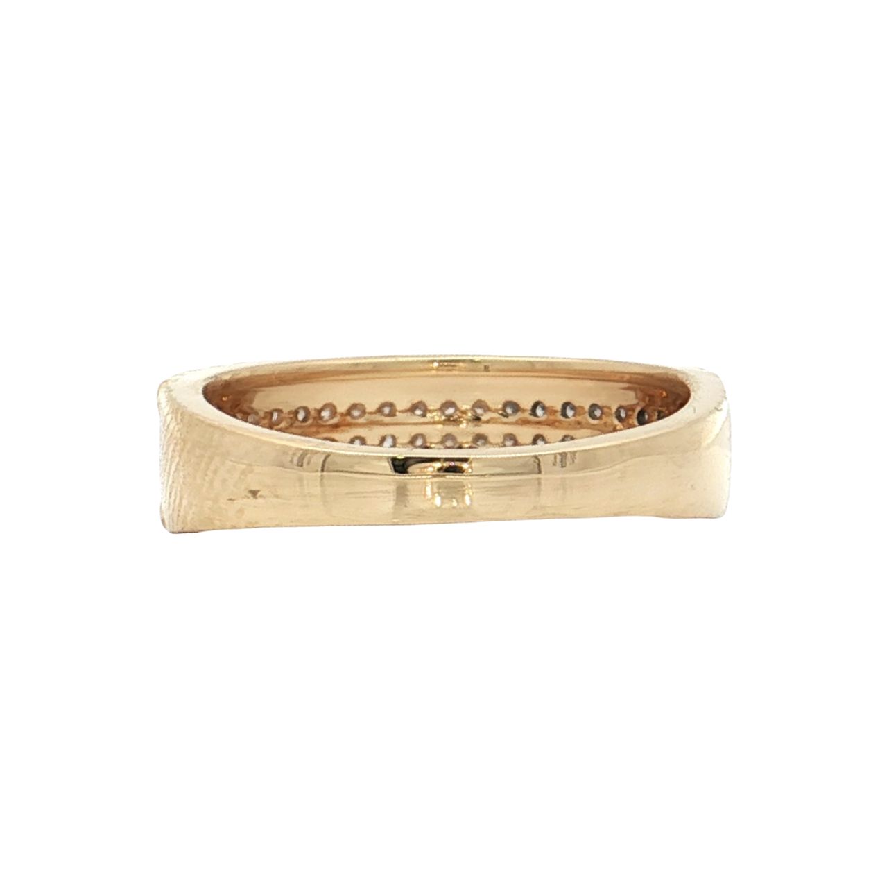 Yellow Gold Diamond Wedding Band
